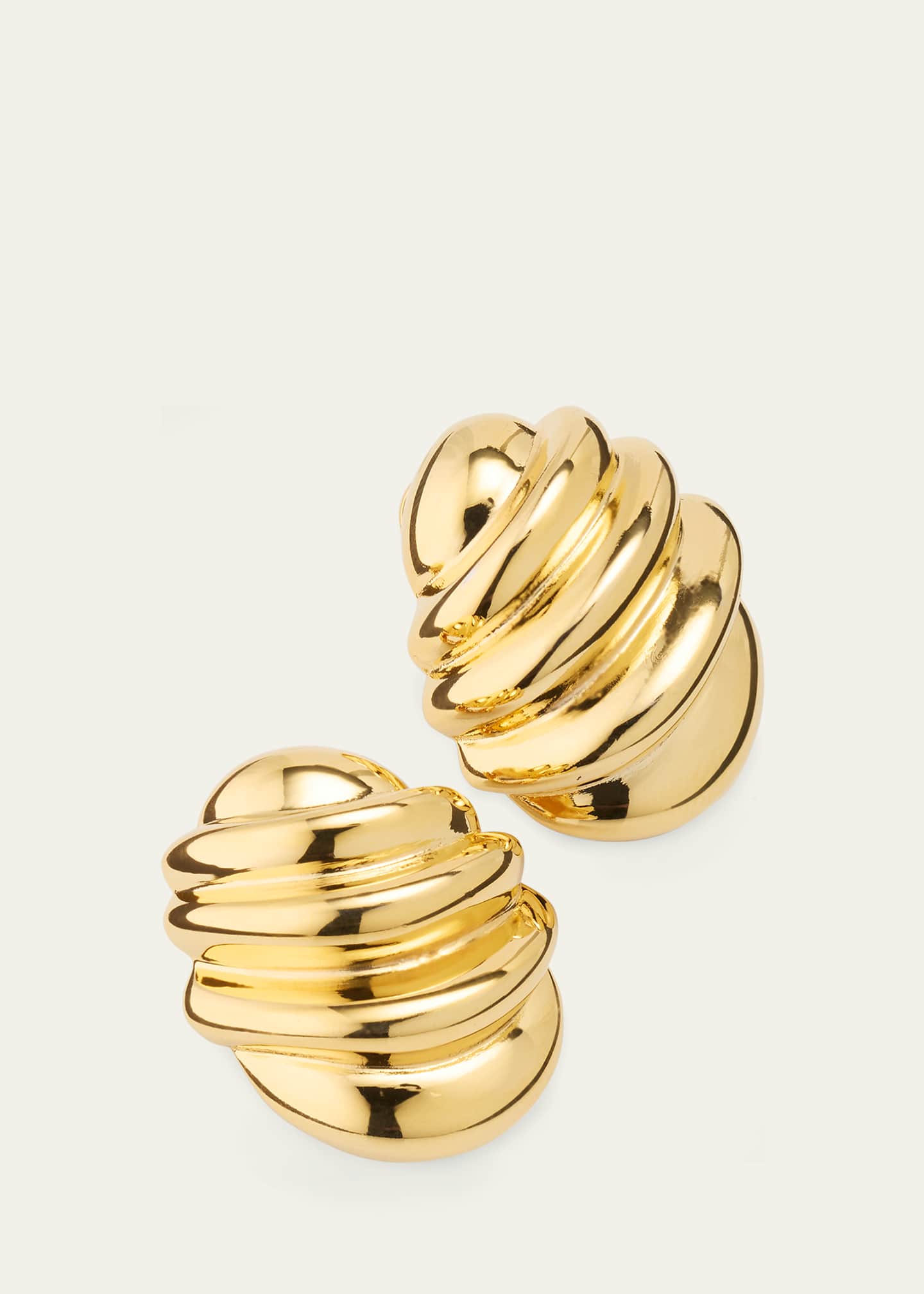 Ben-Amun Electroplated Square Clip-On Earrings Image 3 of 5
