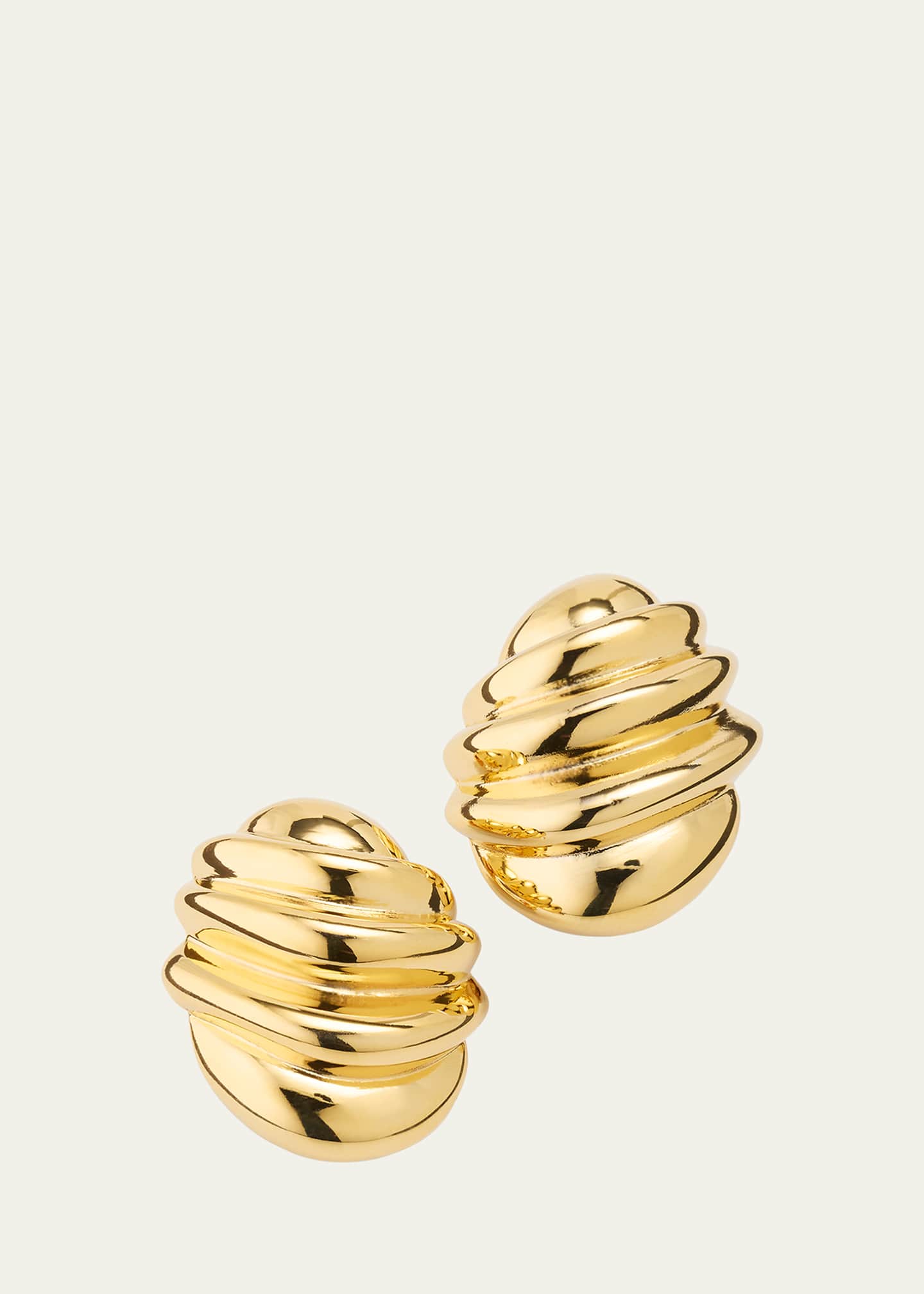 Ben-Amun Electroplated Square Clip-On Earrings Image 1 of 5