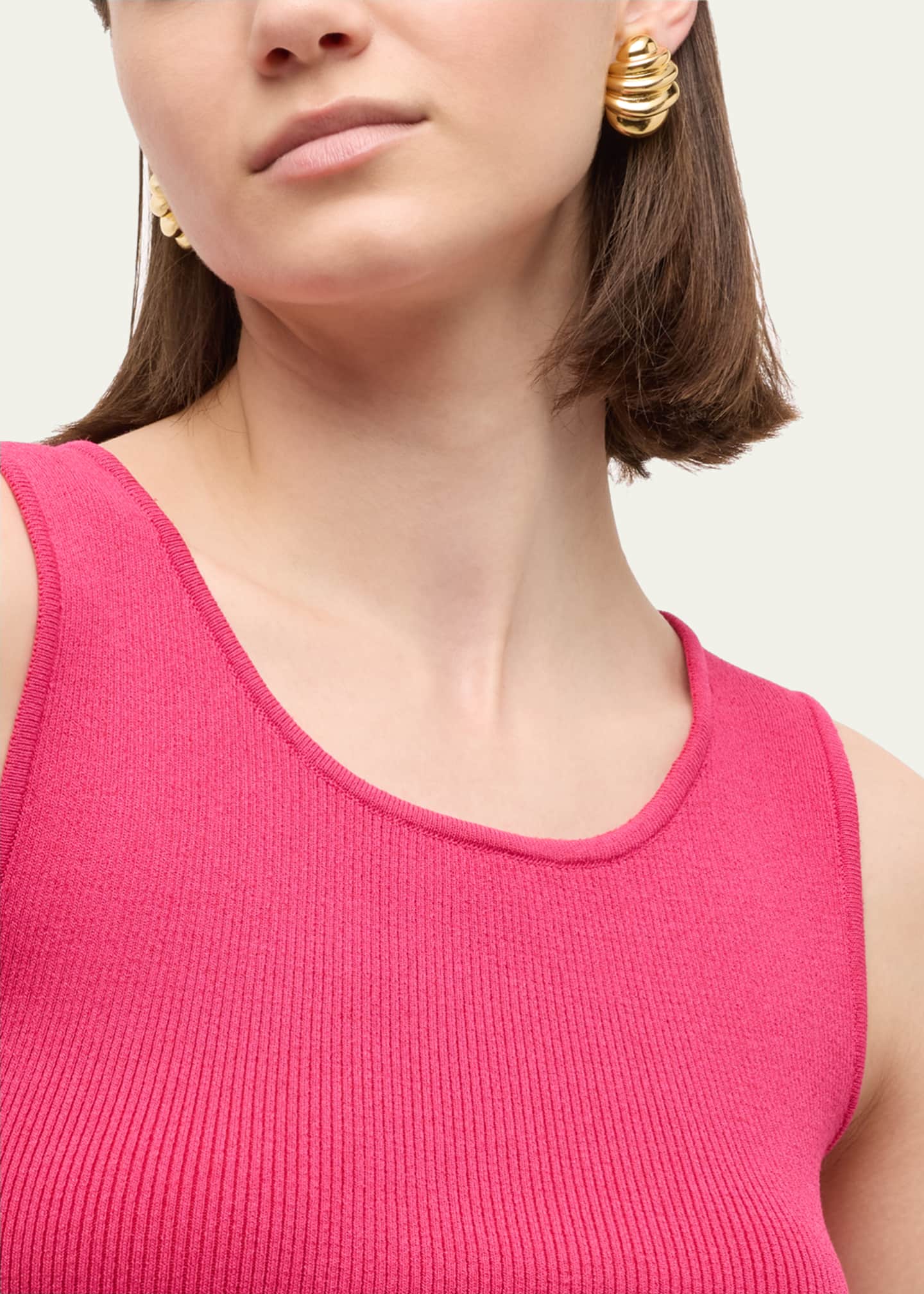 Ben-Amun Electroplated Square Clip-On Earrings Image 5 of 5