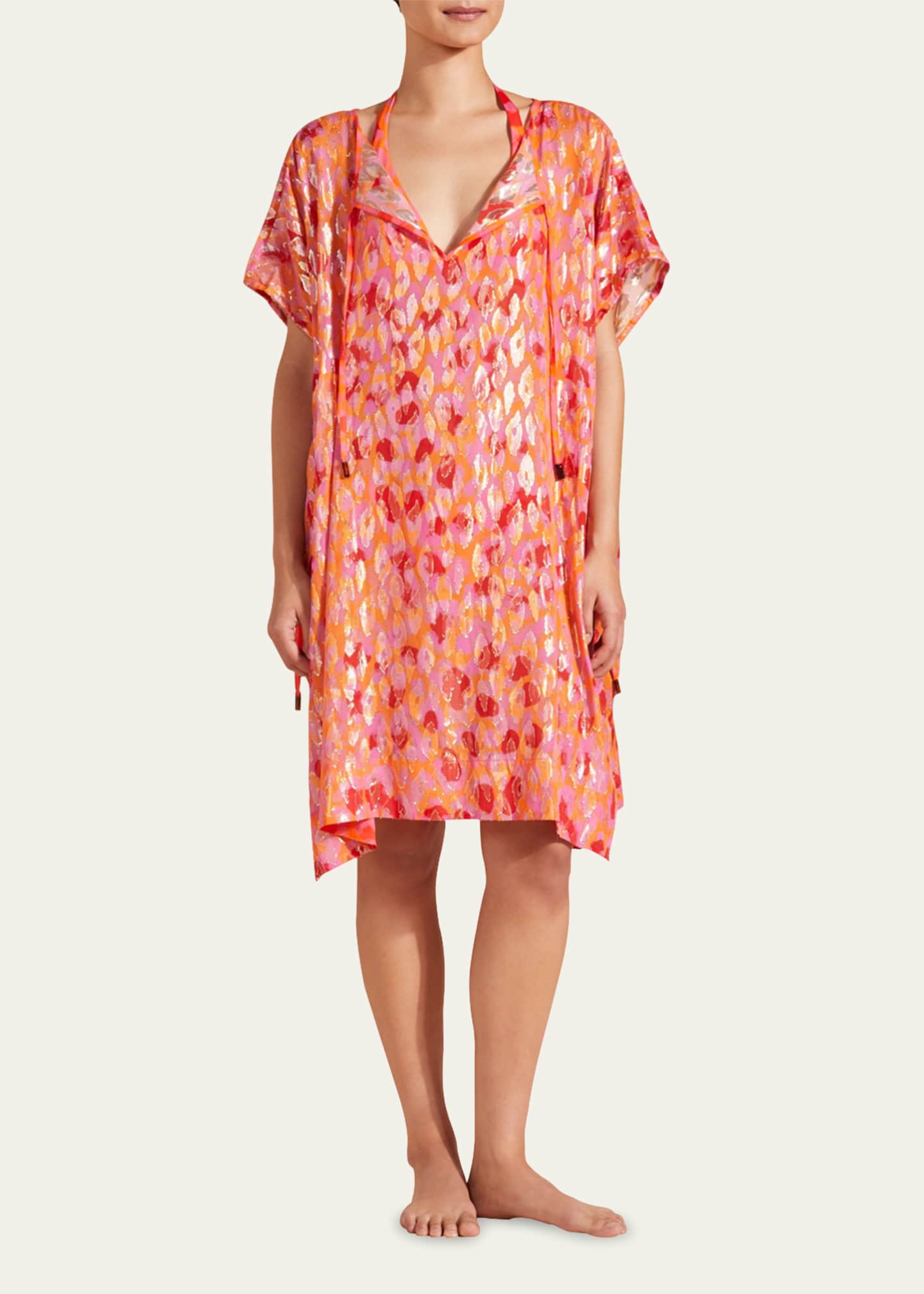 Vilebrequin Abstract Leopard Printed Coverup Dress Image 2 of 3