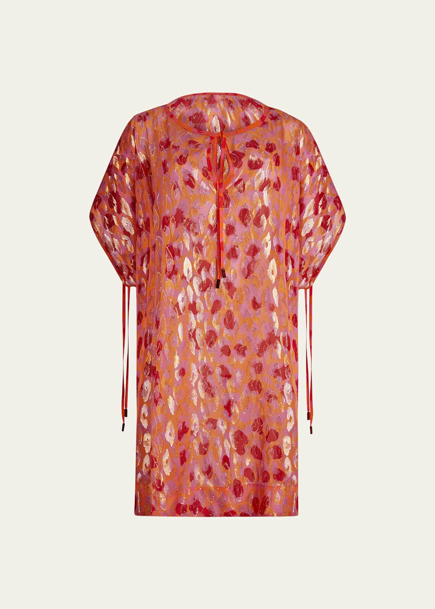 Vilebrequin Abstract Leopard Printed Coverup Dress Image 1 of 3