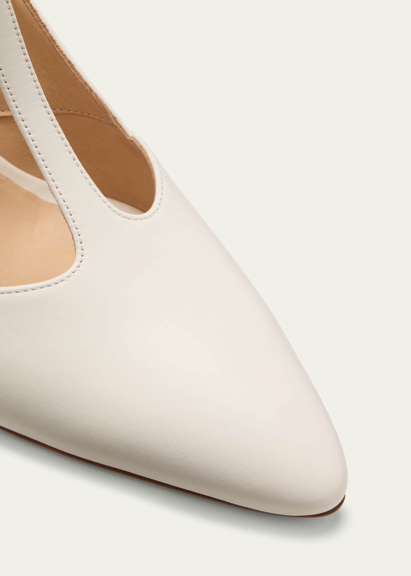 Gabriela Hearst Triana Leather T Strap Pumps