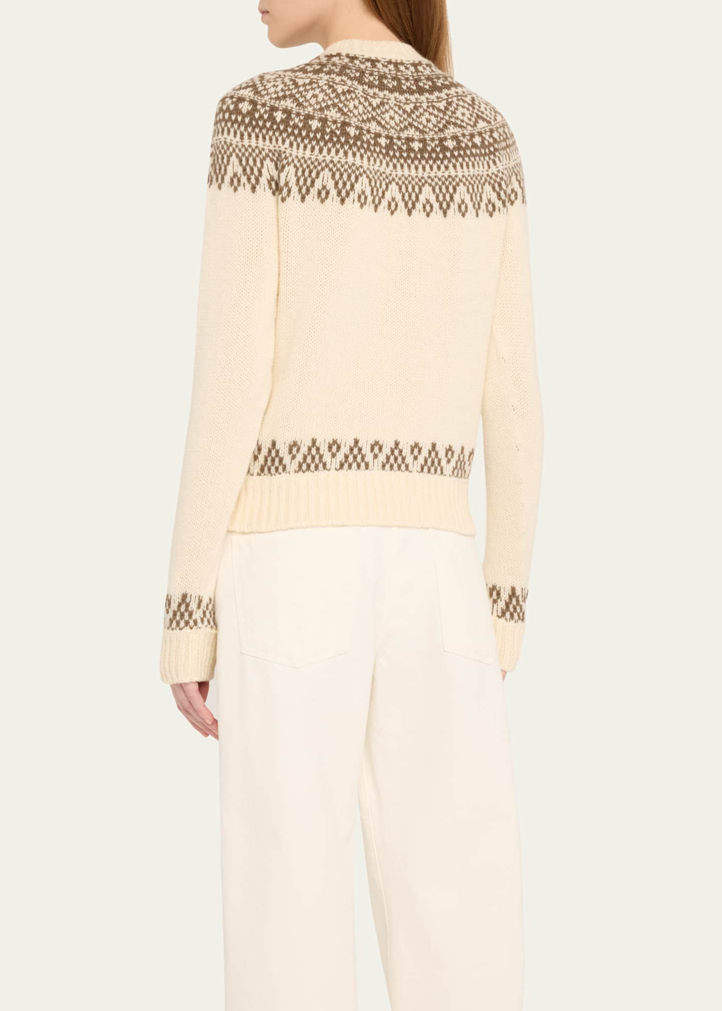 Ralph Lauren Collection Cashmere Jersey Crewneck Sweater Image 3 of 5