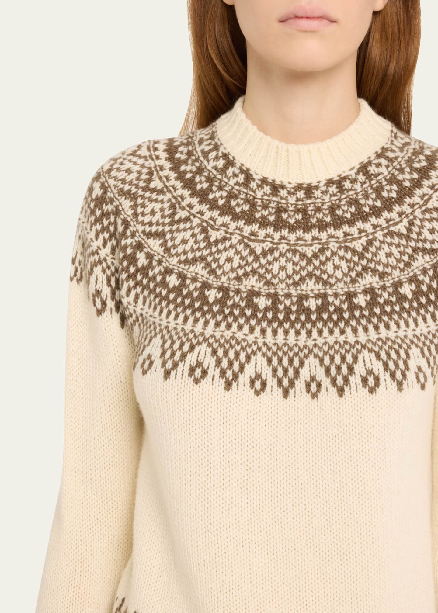 Ralph Lauren Collection Cashmere Jersey Crewneck Sweater Image 5 of 5