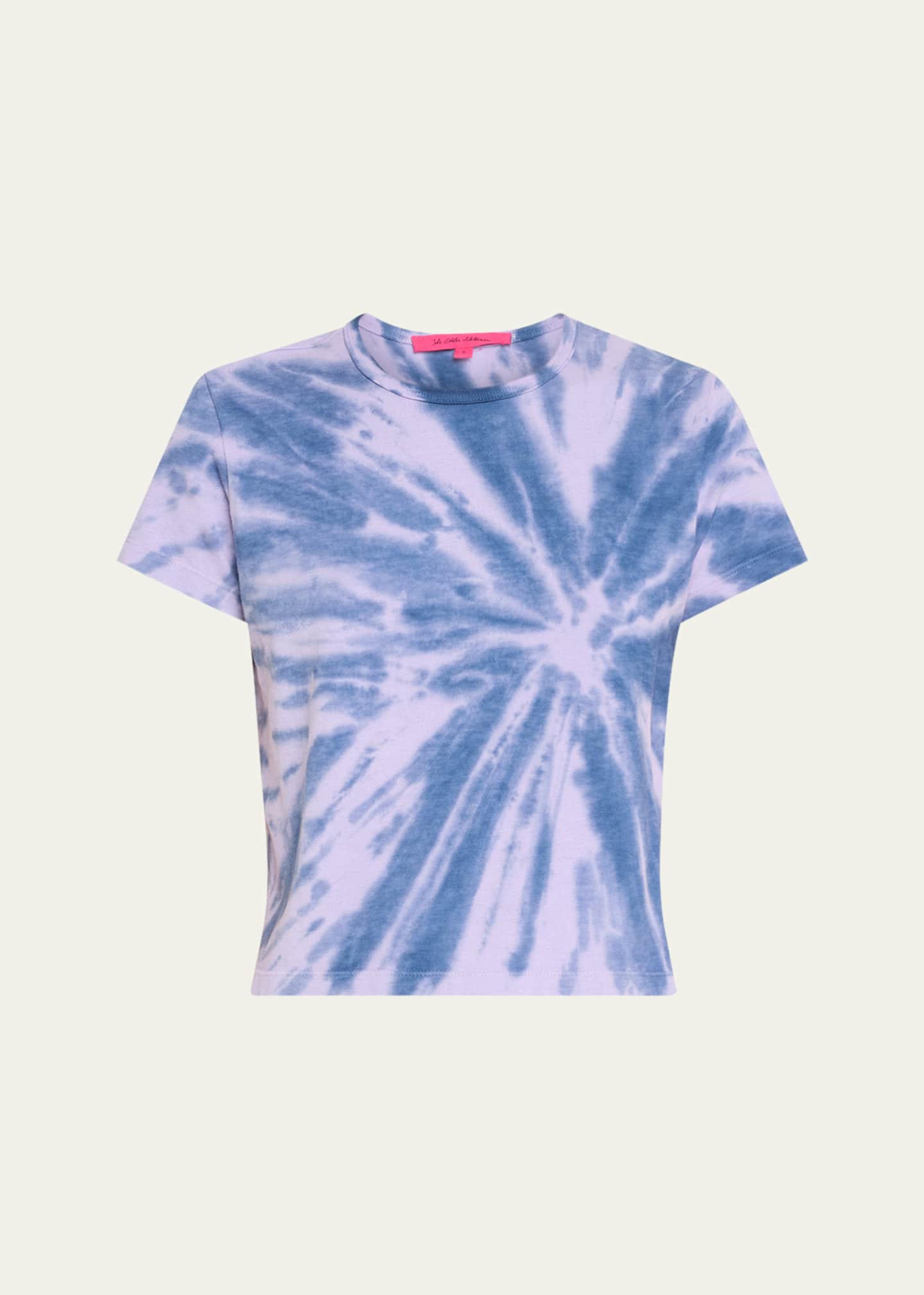 The Elder Statesman Rush Tie Dye Tee Violet W