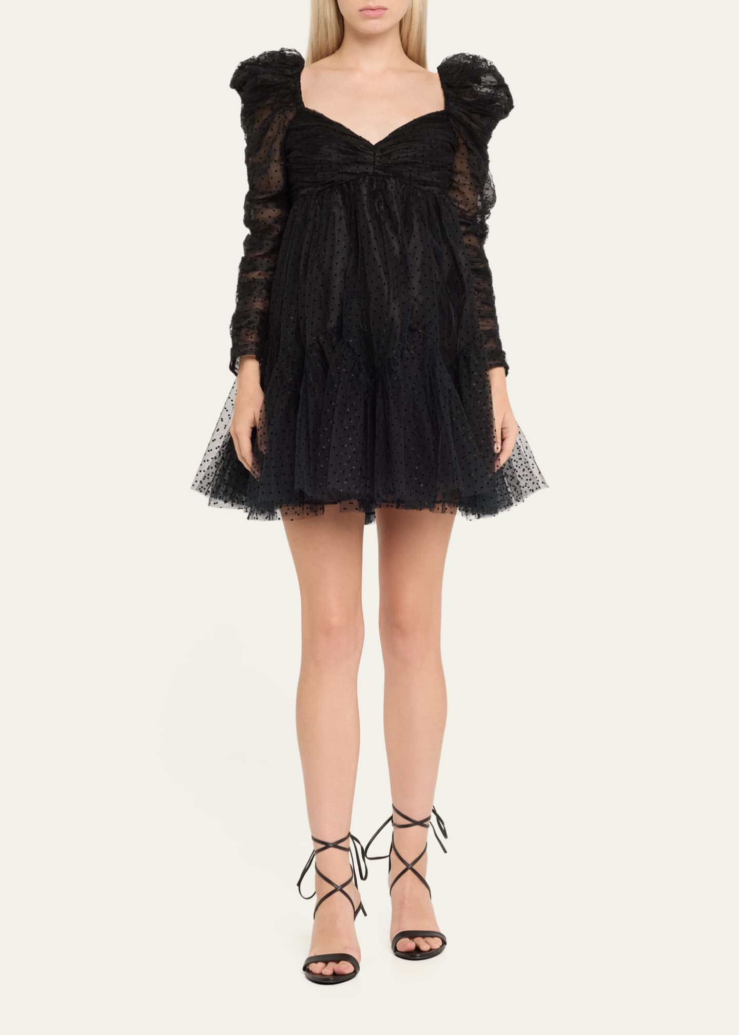 Zimmermann ruche slip mini dress on sale