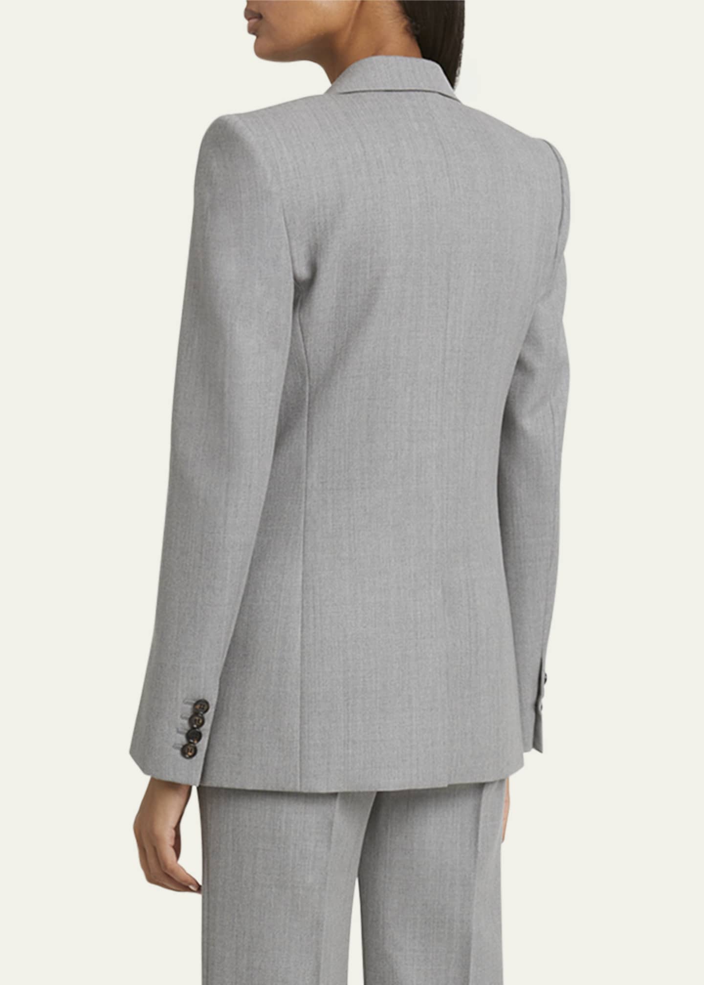 Chloe Wool Grain De Poudre Blazer Image 3 of 5