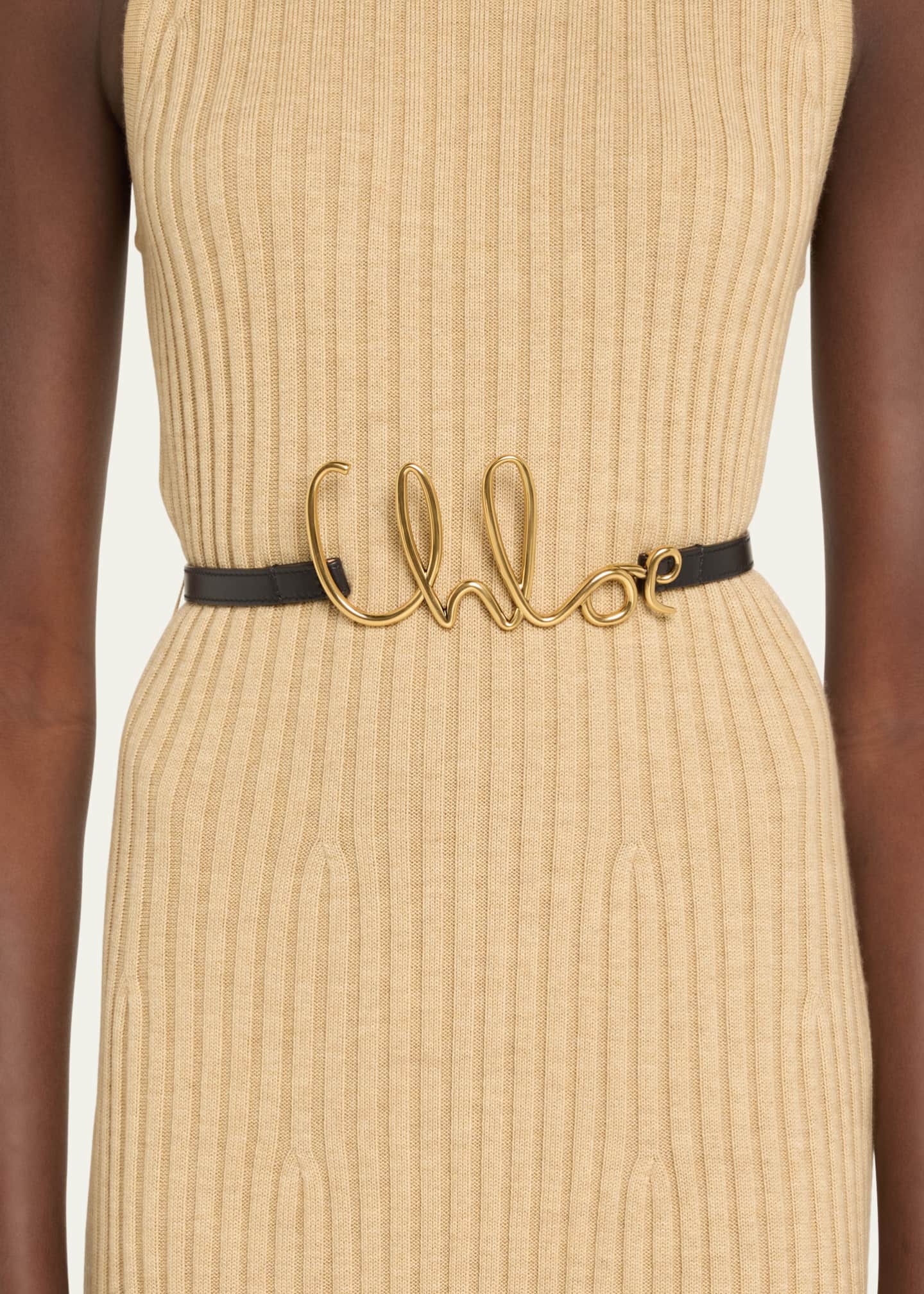 Chloe Signature Leather Belt Image 2 of 2