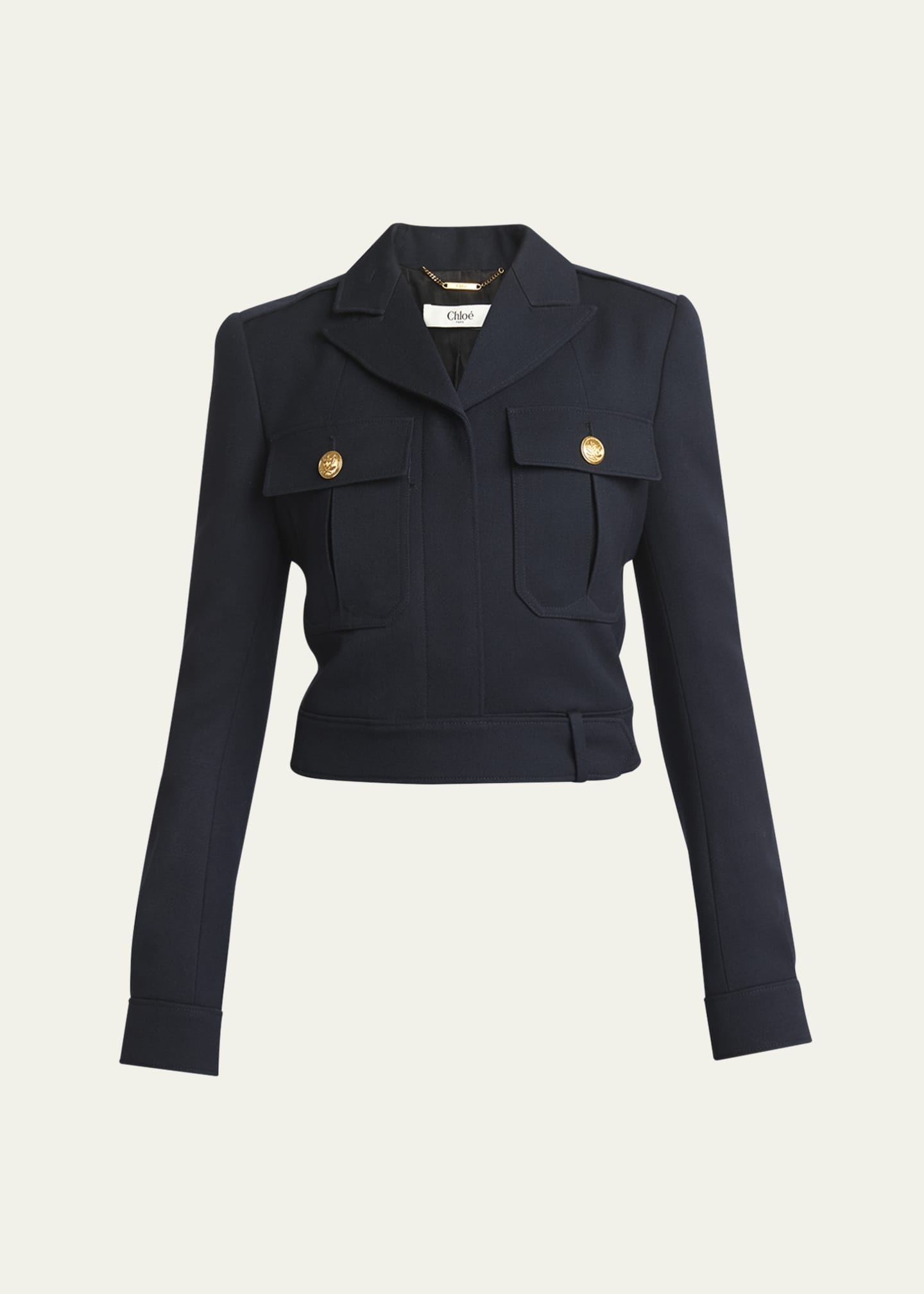 Chloe cropped jacket hot sale