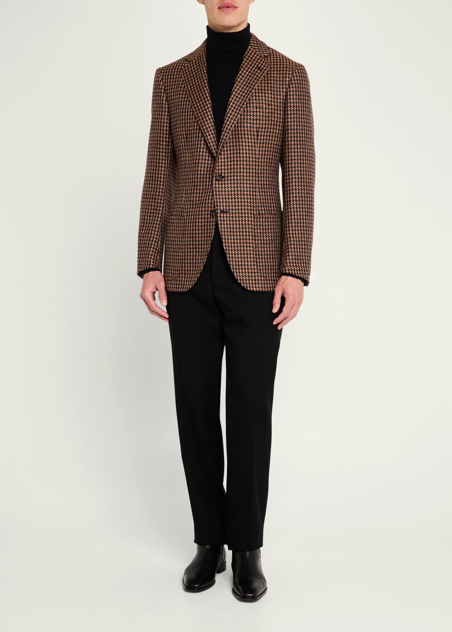 Cesare Attolini Men's 3-Ply Cashmere Sport Coat Image 2 of 8
