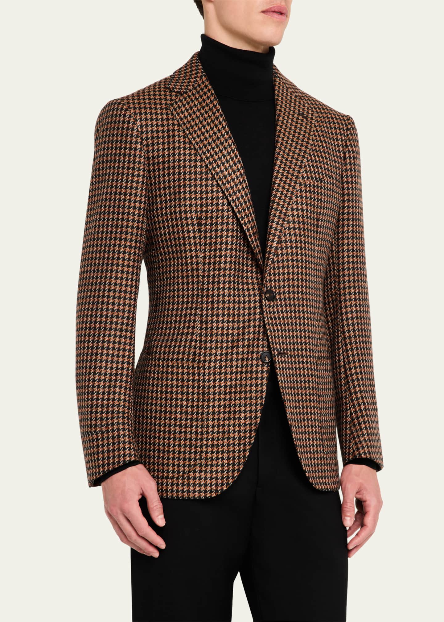 Cesare Attolini Men's 3-Ply Cashmere Sport Coat Image 4 of 8