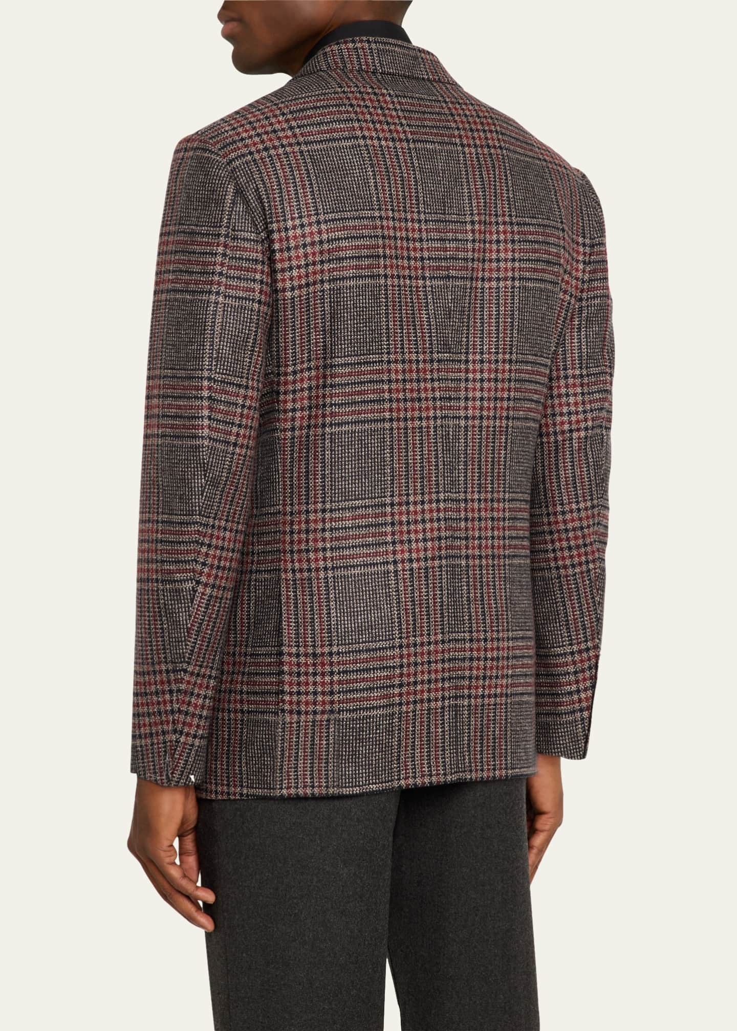 Cesare Attolini Men's Melange Cashmere Twill Sport Coat Image 3 of 7