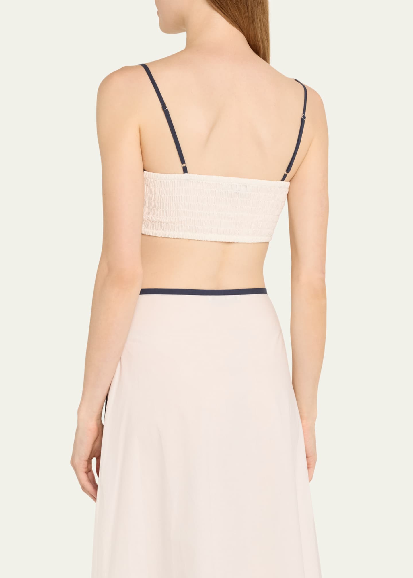 Ciao Lucia Yolanda Embroidered Crop Top Image 3 of 5