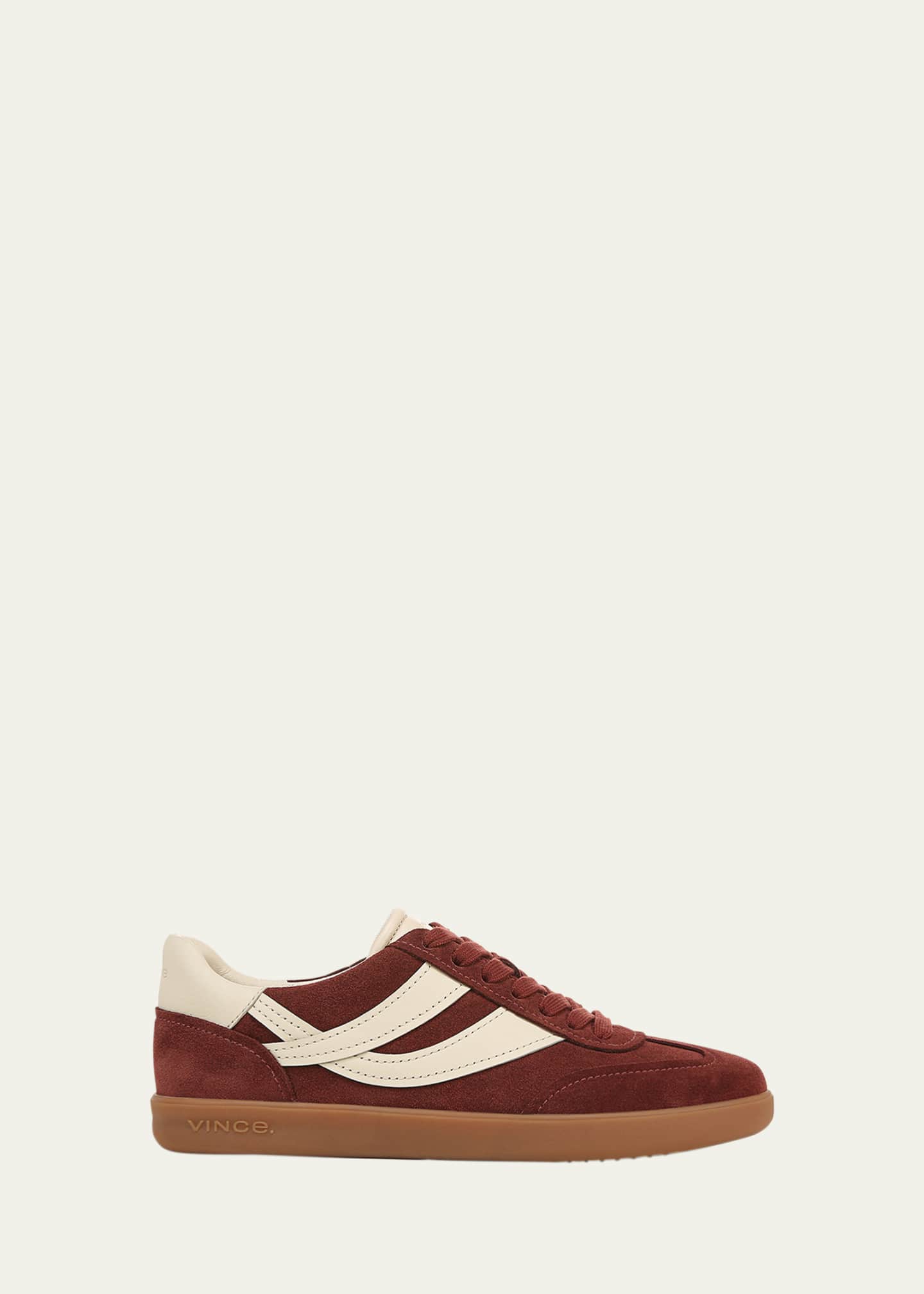 Vince Oasis Mixed Leather Retro Sneakers Image 1 of 4