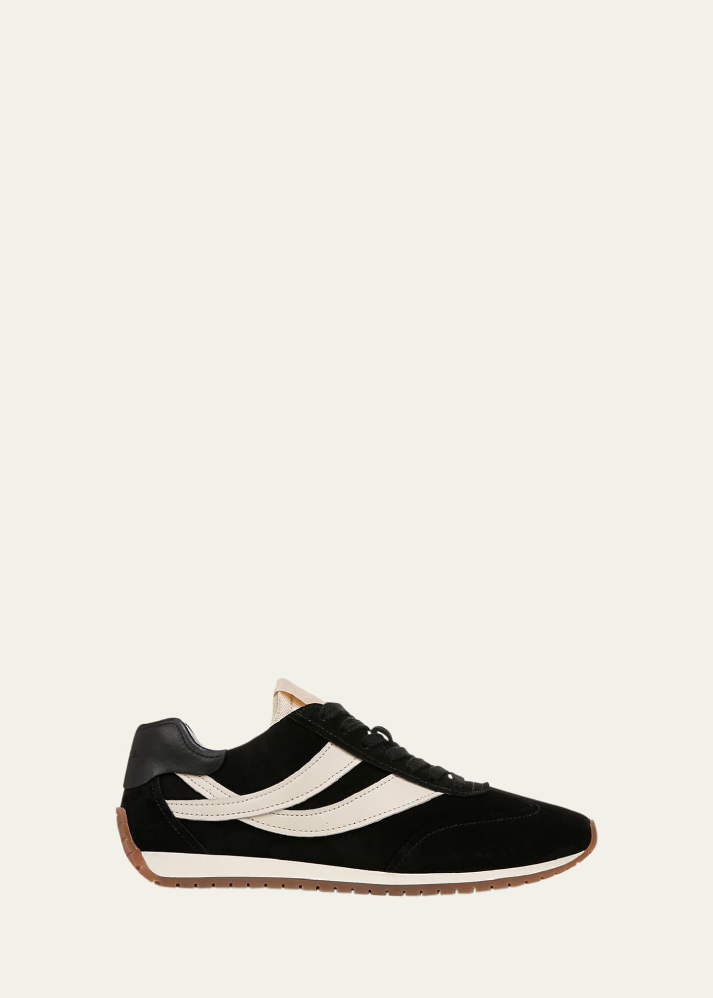 Vince Mix Leather Trainer Sneakers Image 1 of 3