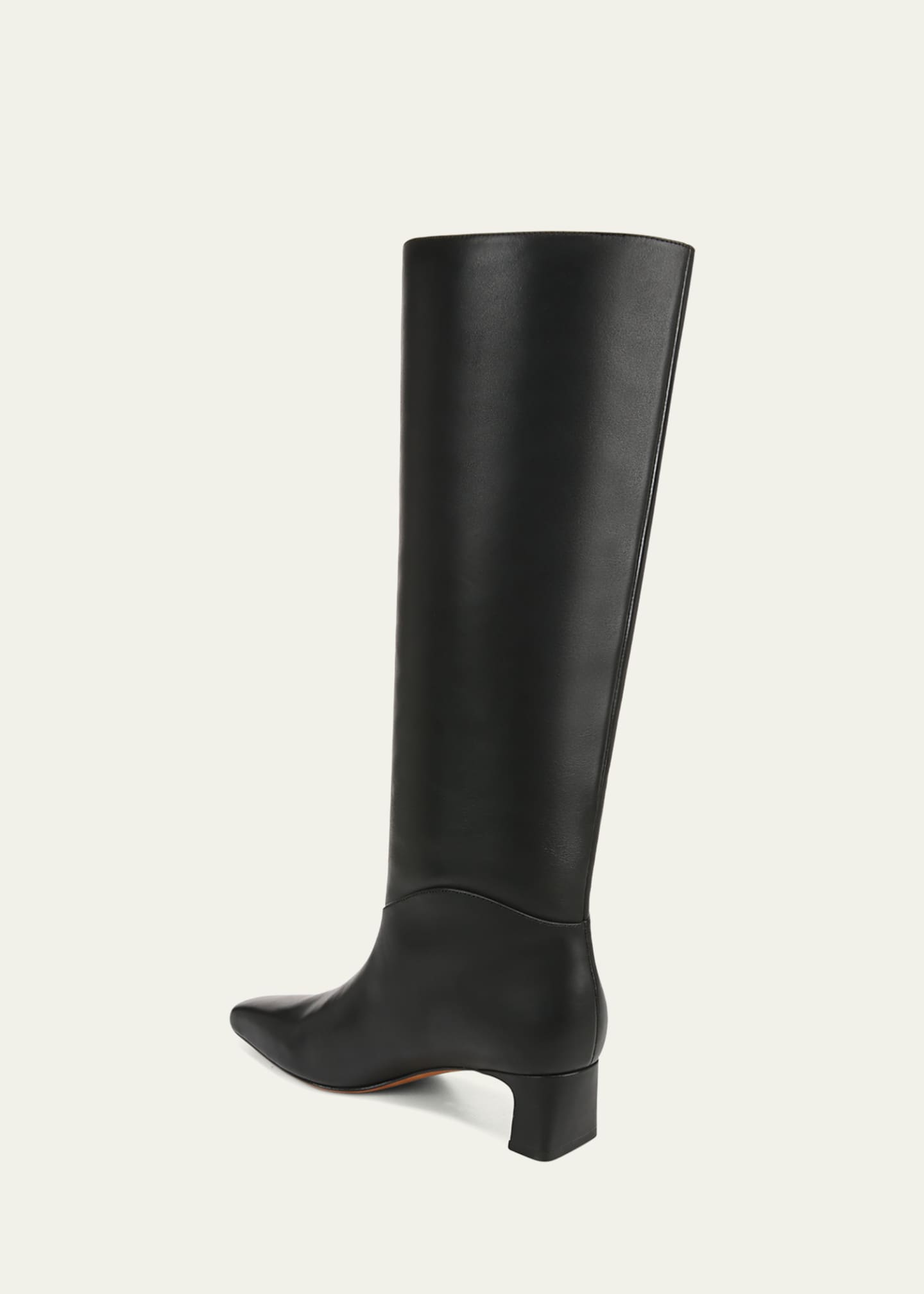 Vince Calfskin Kitten-Heel Knee Boots - Bergdorf Goodman