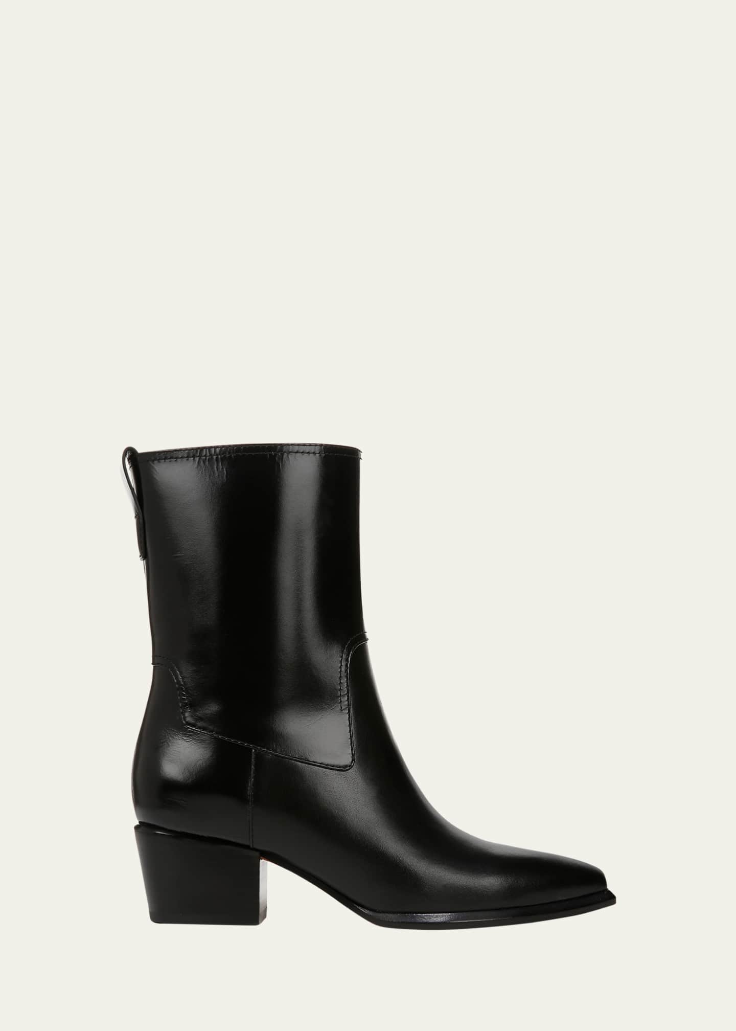 Vince Arlington Western Leather Ankle Boots Bergdorf Goodman