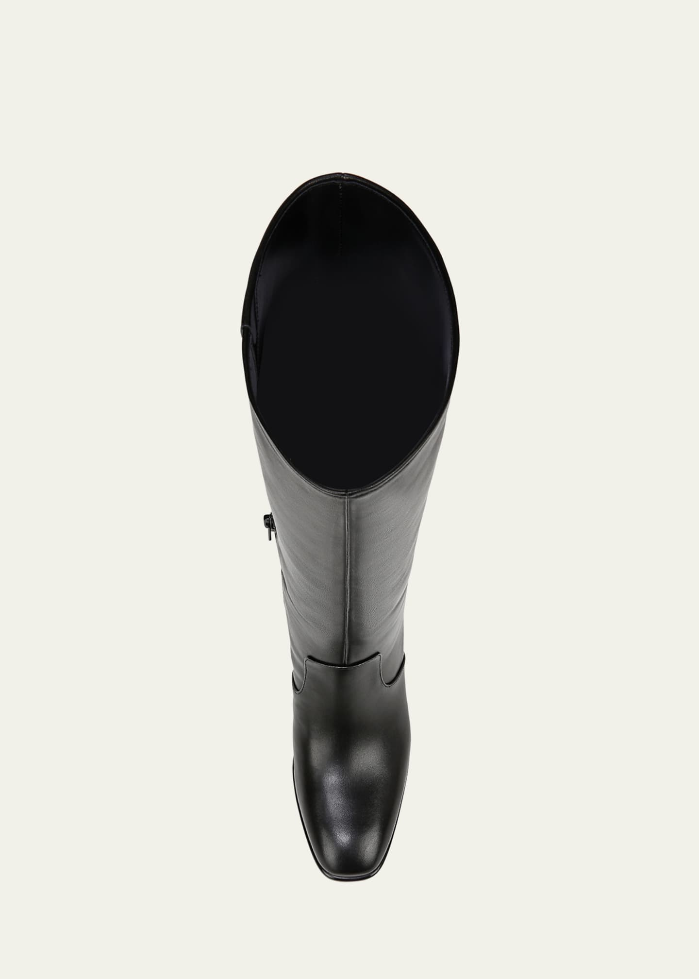 block heel knee boots