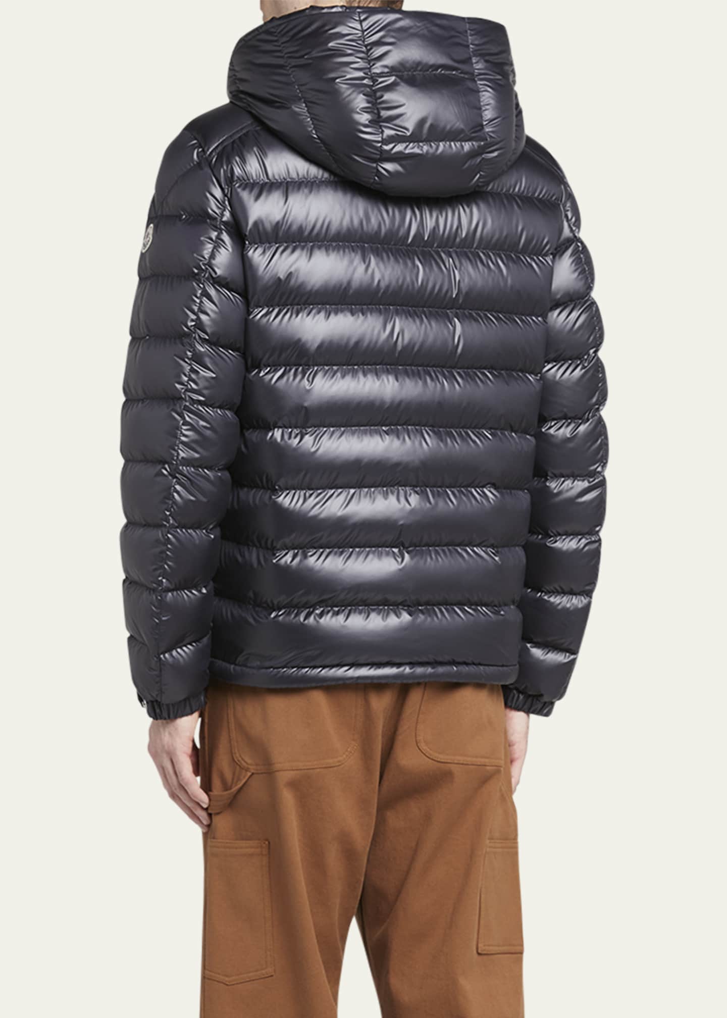 Moncler Men's Besines Hooded Down Jacket Image 3 of 5