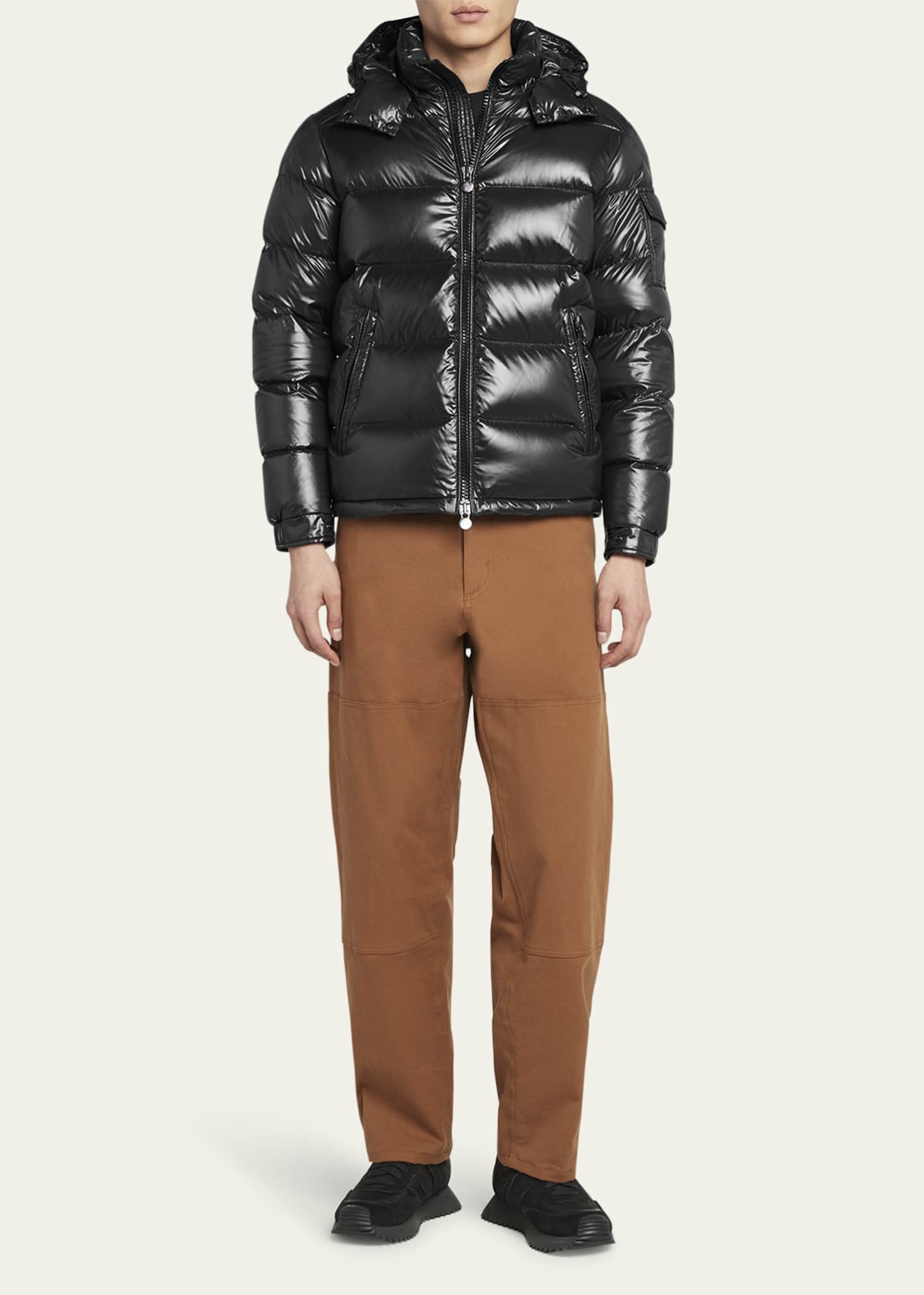 Moncler Men's Maya Short Down Jacket Image 2 of 5