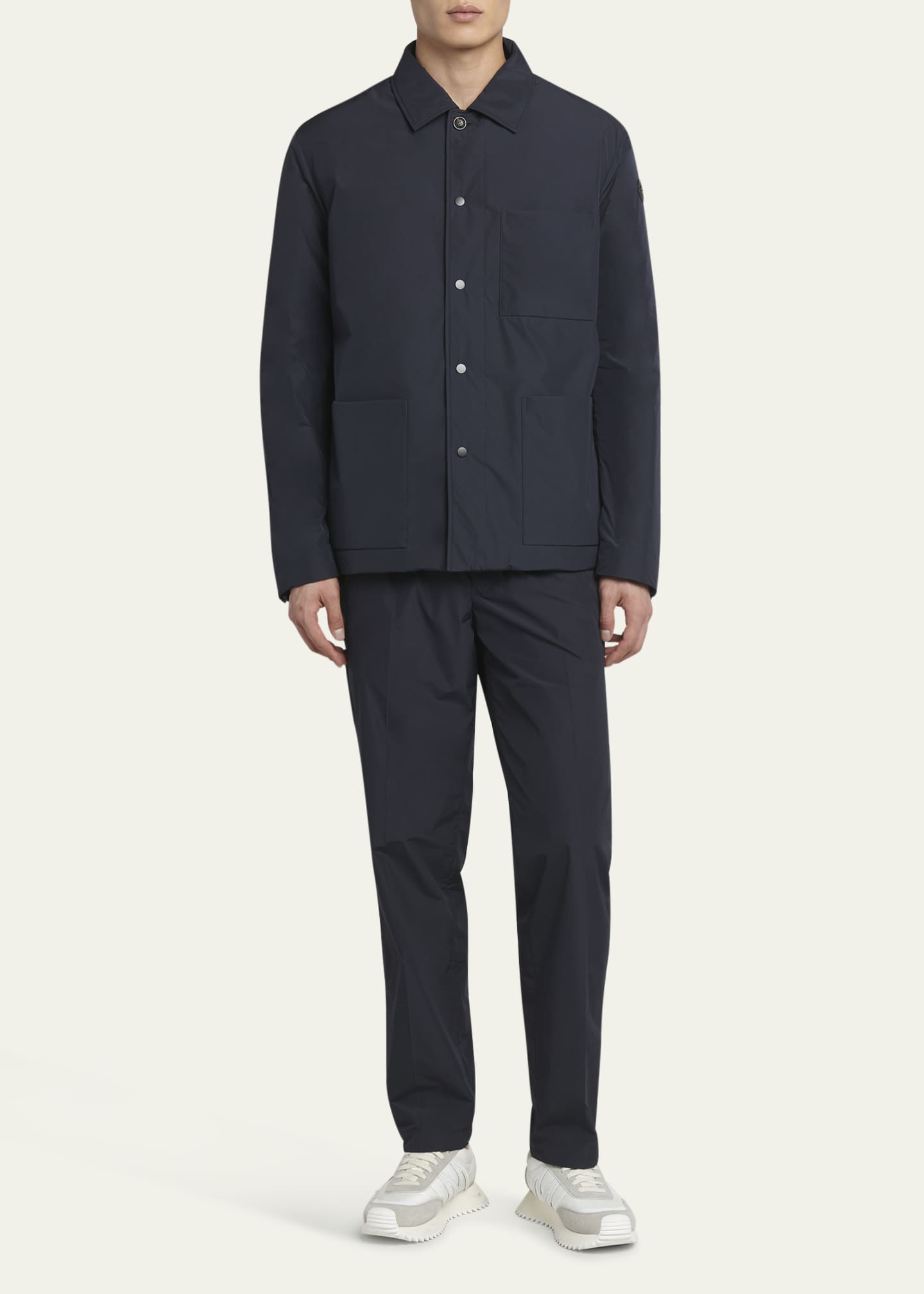Moncler Men's Cougourde Padded Shirt Jacket Image 2 of 5