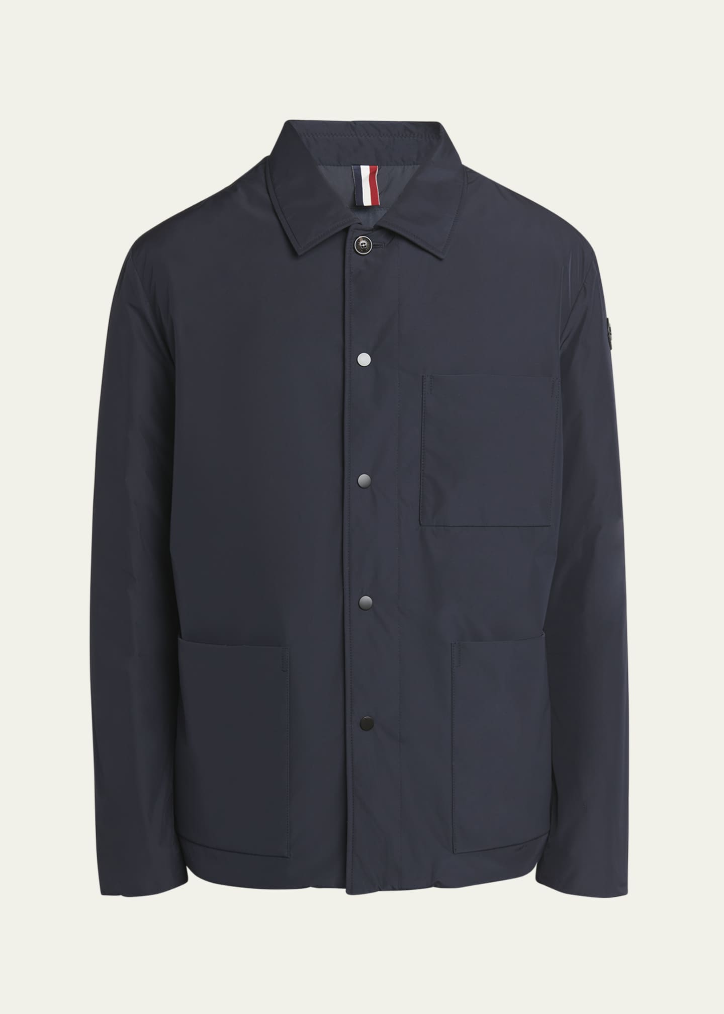 Moncler Men's Cougourde Padded Shirt Jacket Image 1 of 5