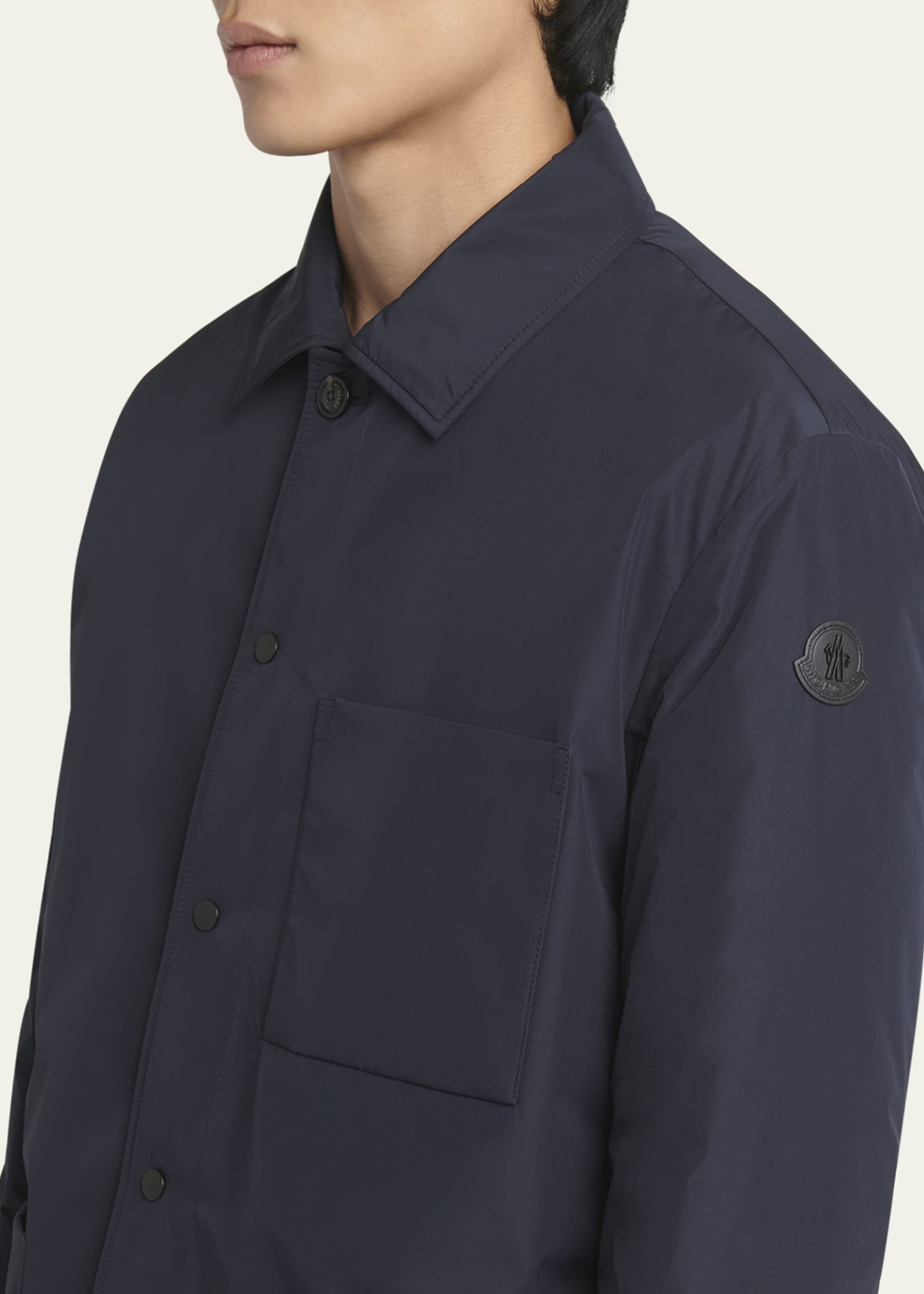 Moncler Men's Cougourde Padded Shirt Jacket Image 5 of 5