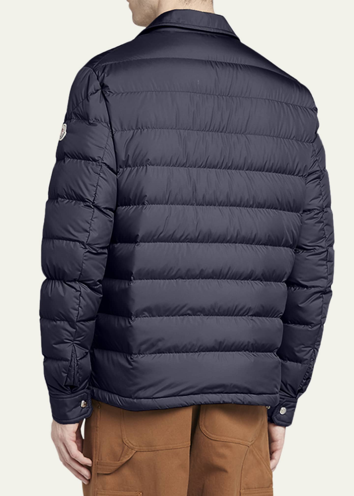 Moncler Men's Fazzon Quilted Shirt Jacket Image 3 of 5
