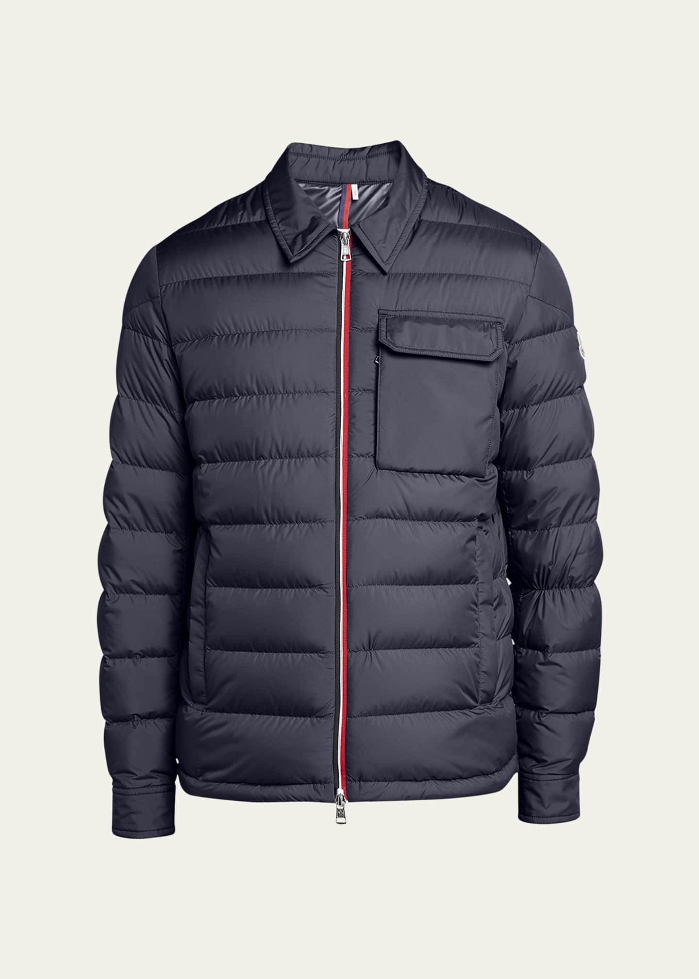 Moncler Men's Fazzon Quilted Shirt Jacket Image 1 of 5