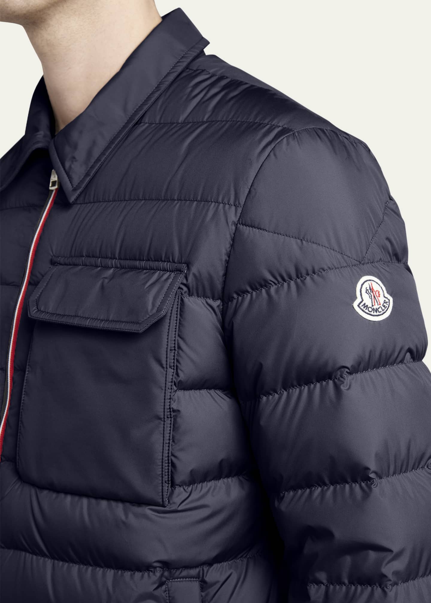 Moncler Men's Fazzon Quilted Shirt Jacket Image 5 of 5