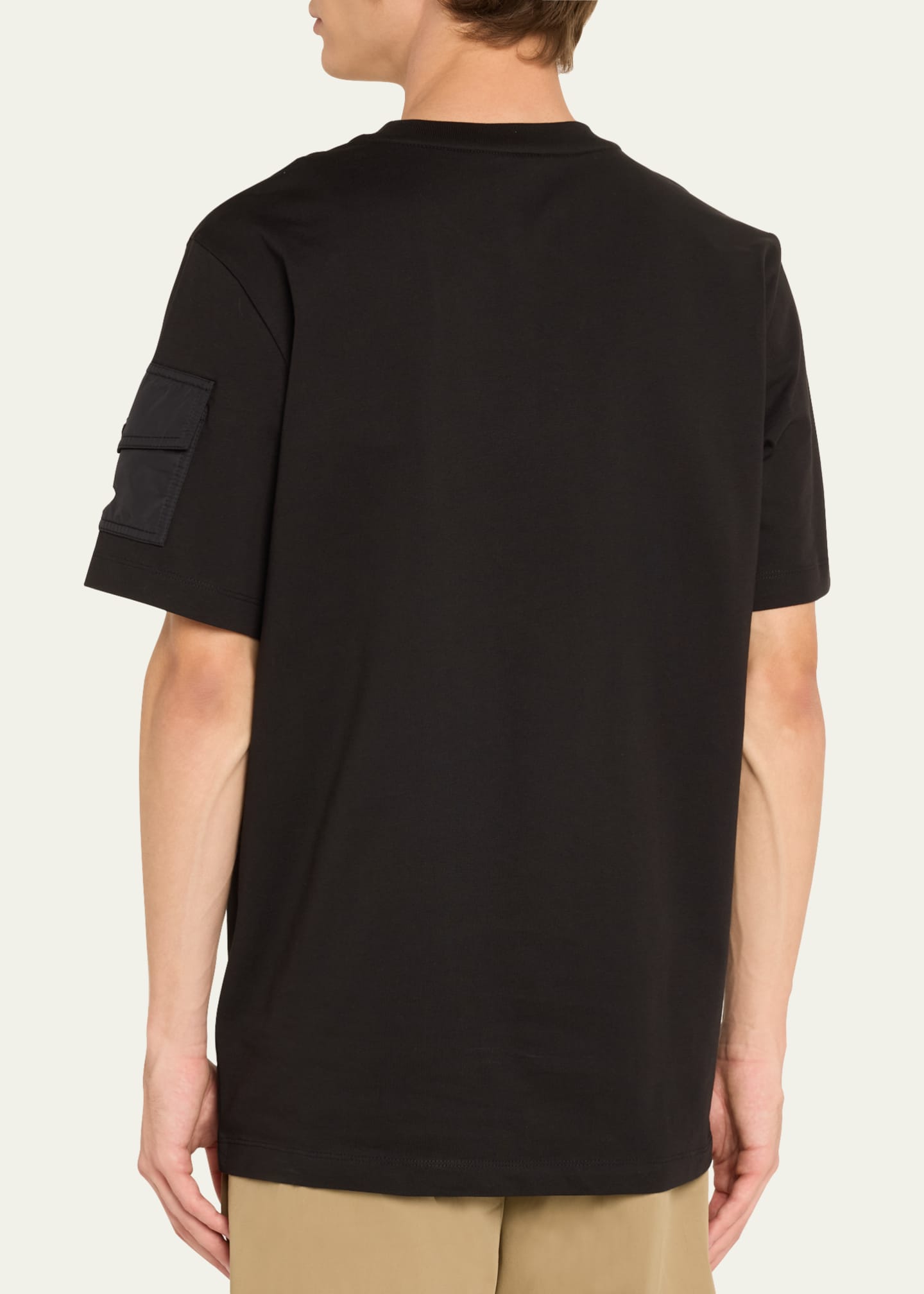Moncler Men's Laminated Logo T-Shirt Image 3 of 5