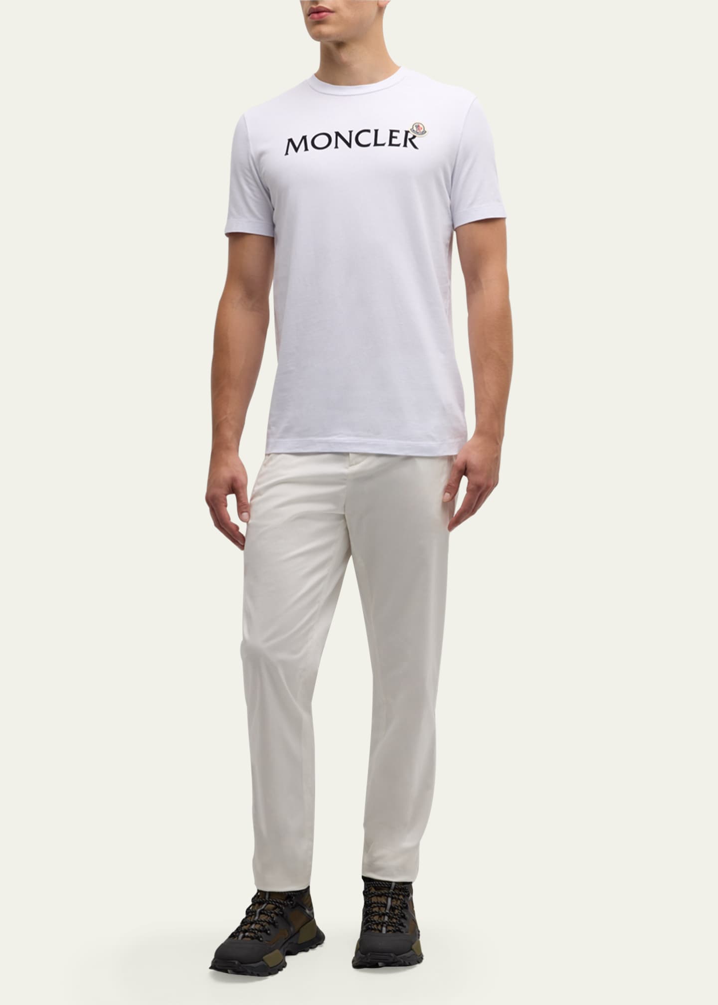 Moncler Men's Small Logo T-Shirt Image 2 of 5