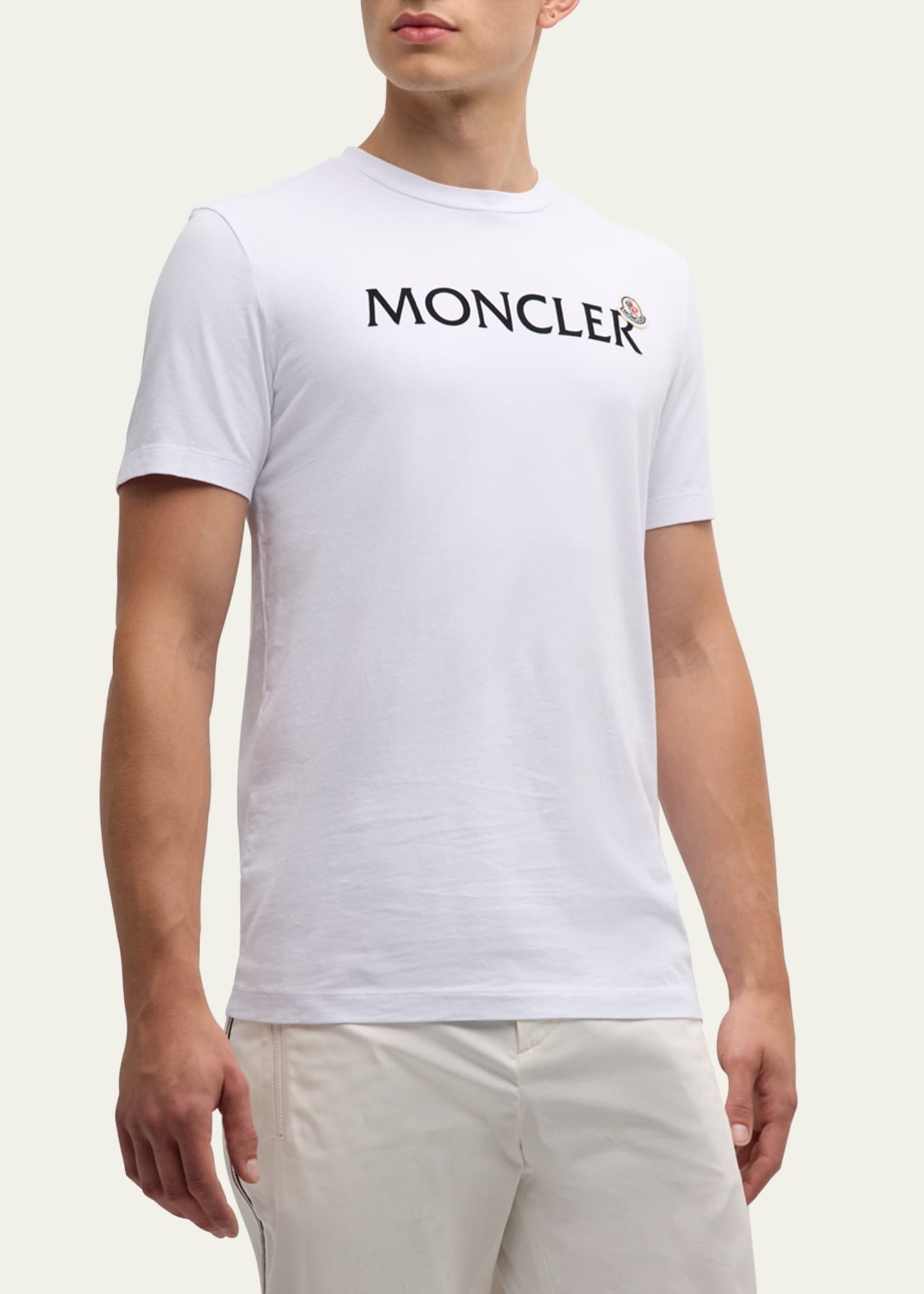 Moncler Men's Small Logo T-Shirt Image 4 of 5