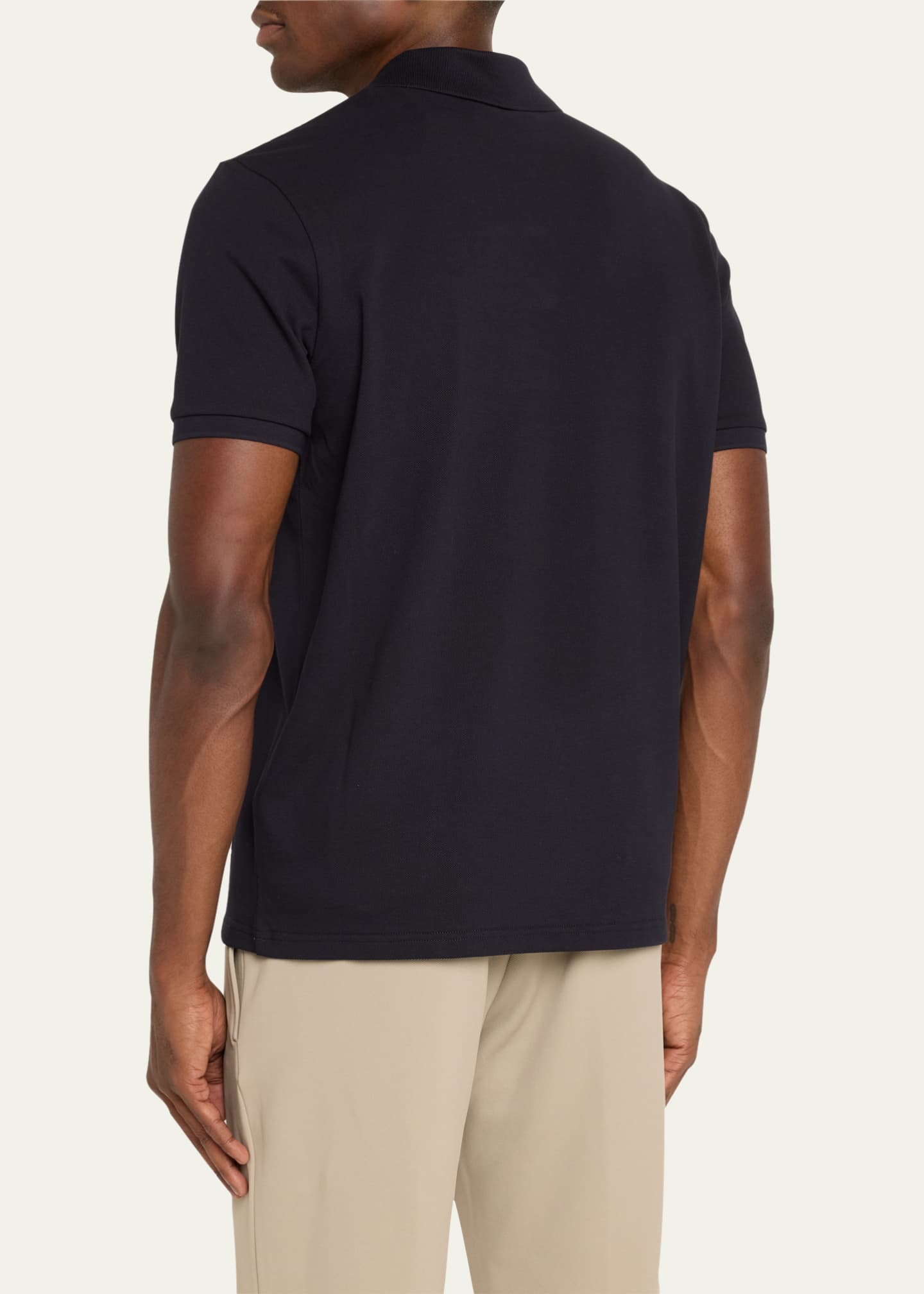 Moncler Men's Small Logo Polo Shirt Image 3 of 5