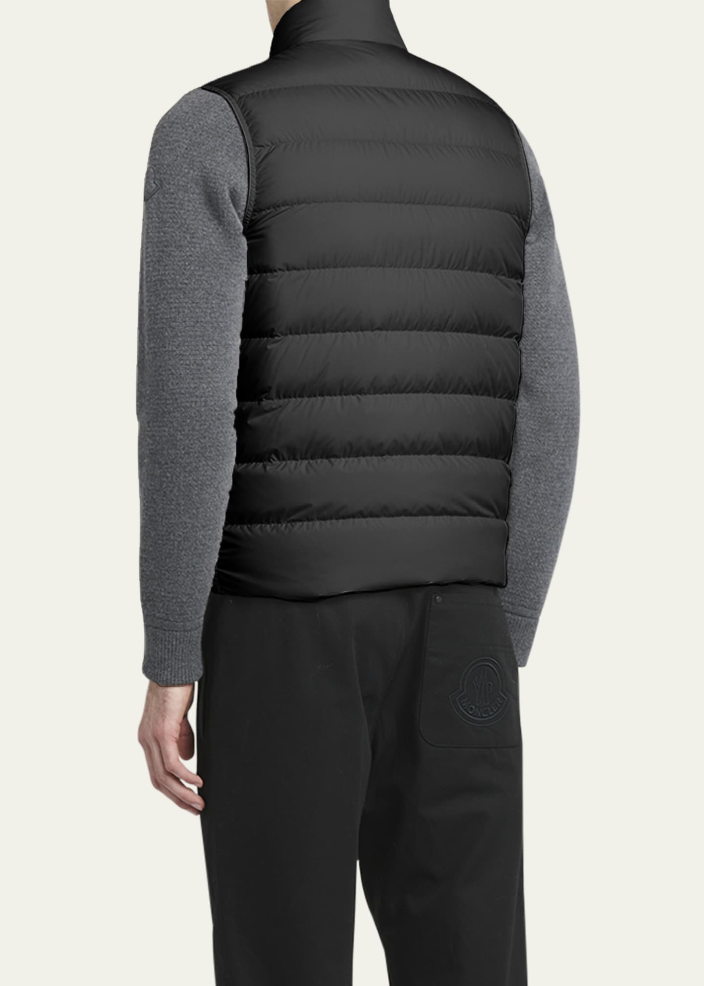 Moncler Men's Treompan Down Puffer Vest Image 3 of 5