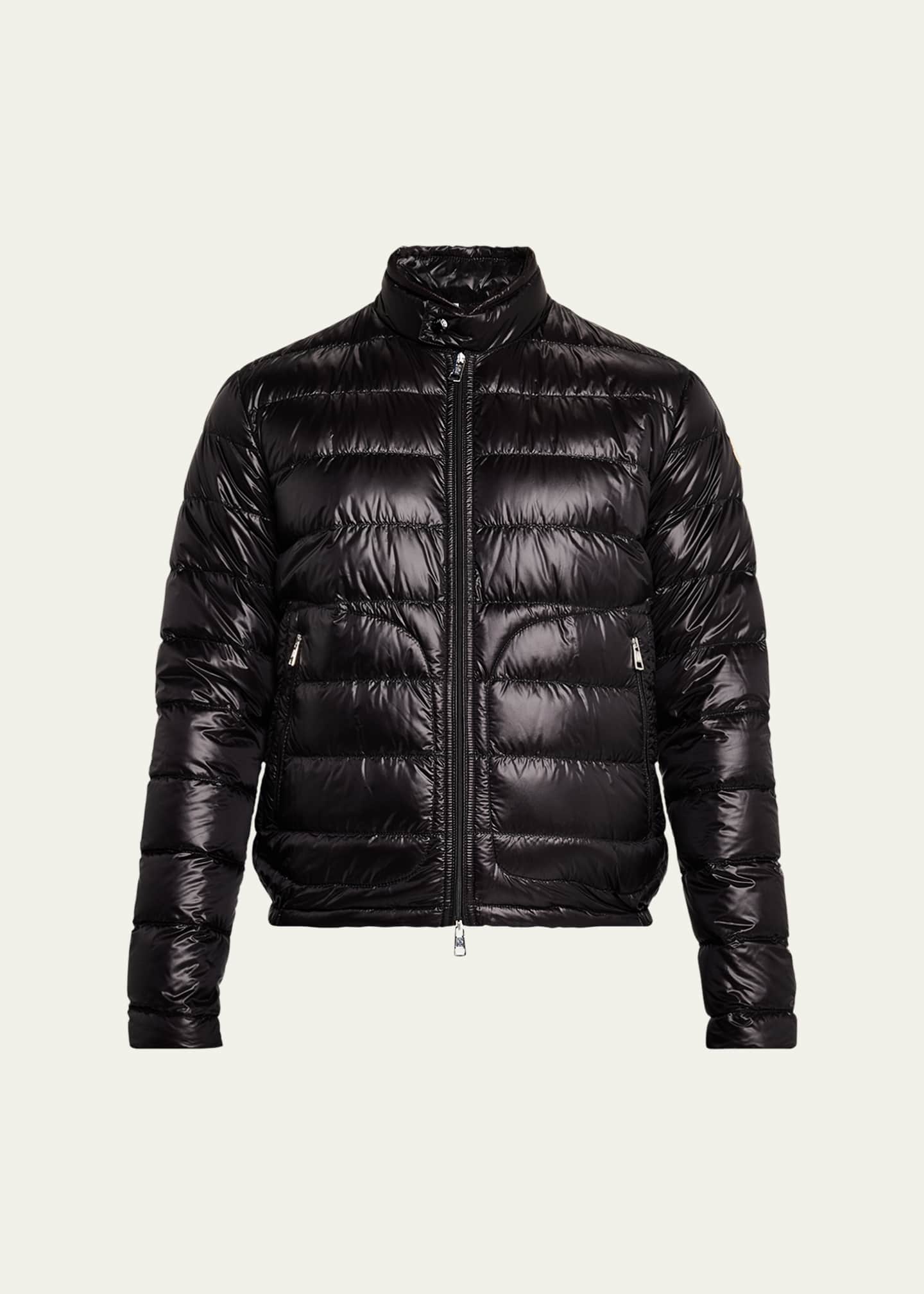 大人もOK 14A Moncler Acorus black Moncler - Acorus down jacket Moncler
