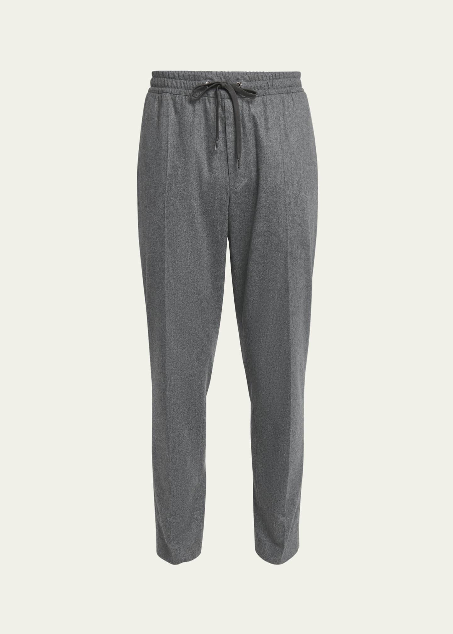 Moncler Men's Cashmere Tapered Trousers Image 1 of 5