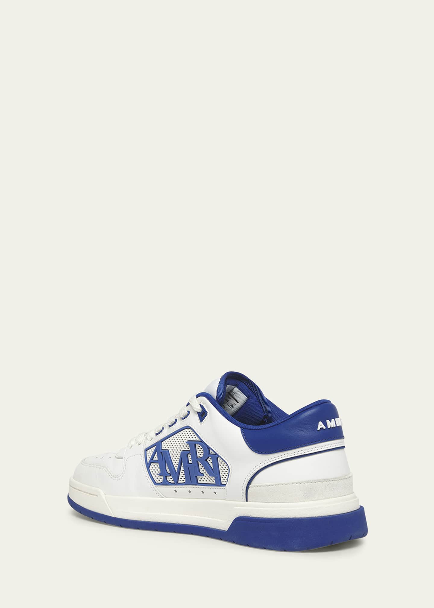 Amiri Men's Classic Leather Logo Low-Top Sneakers Image 2 of 2