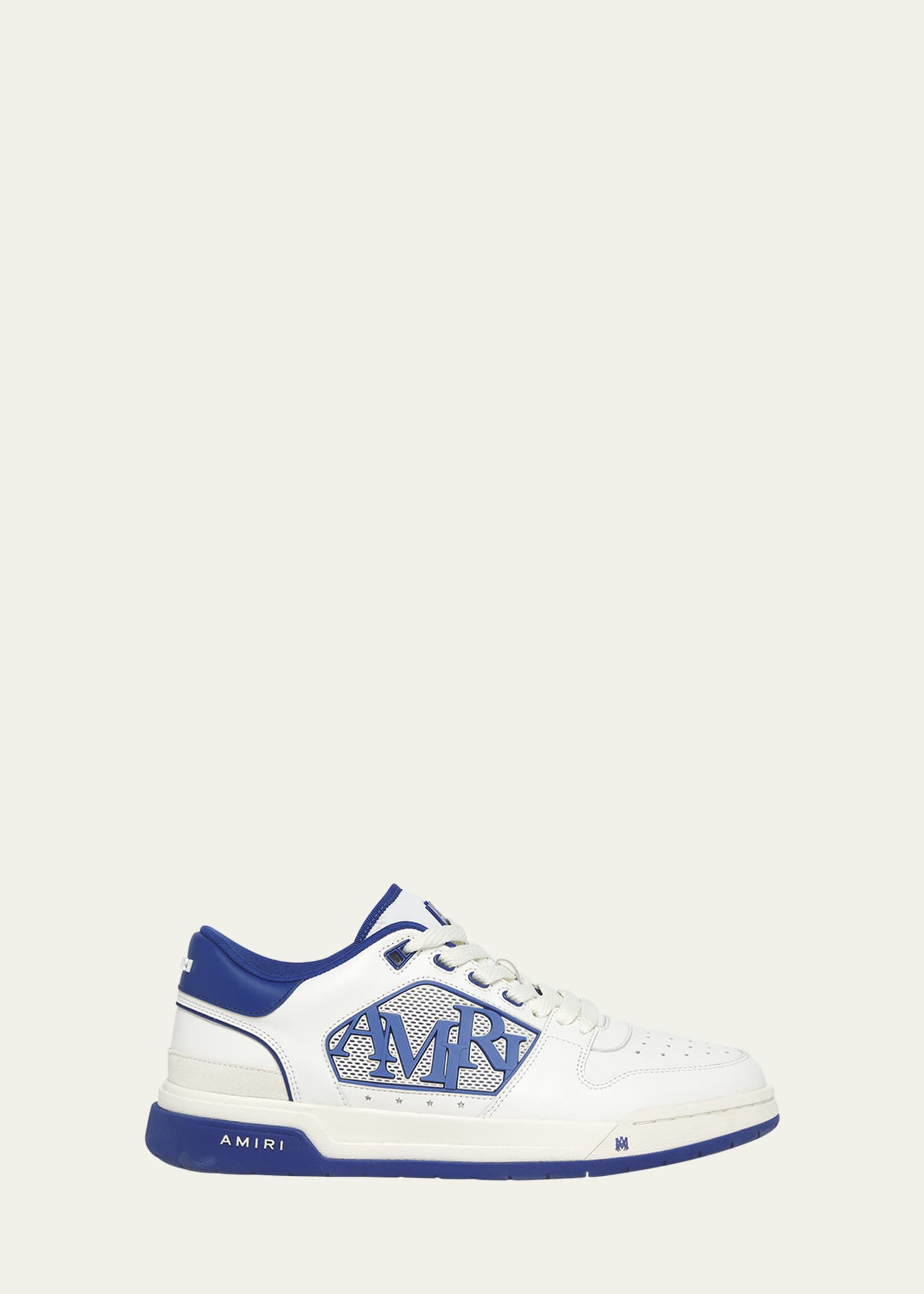 Amiri Men's Classic Leather Logo Low-Top Sneakers Image 1 of 2