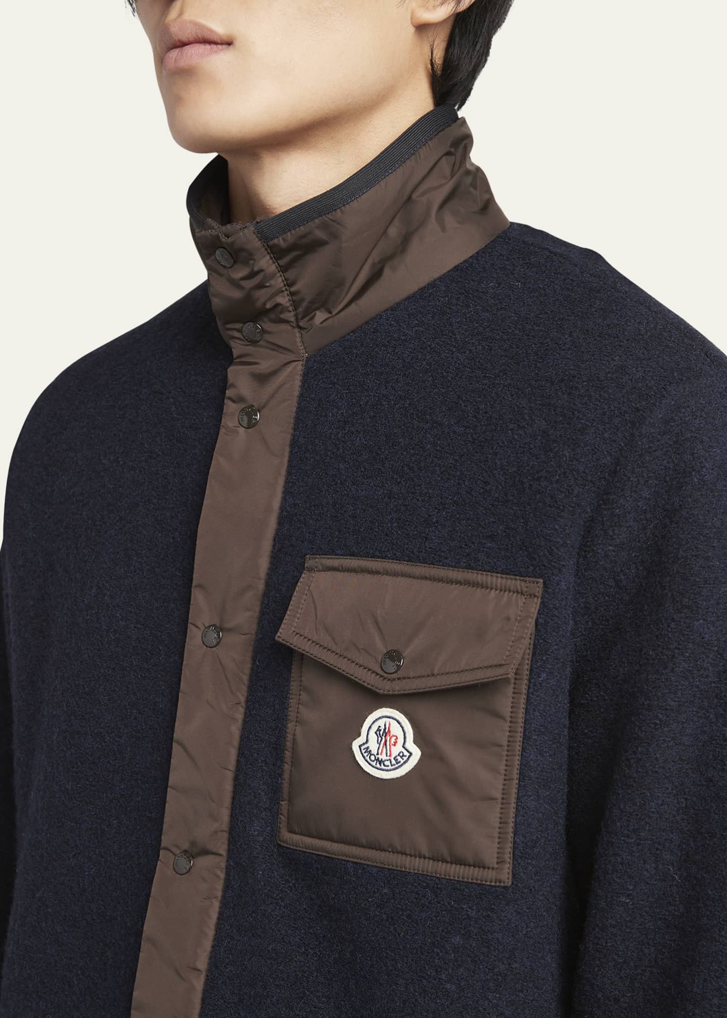 Mens moncler fleece clearance