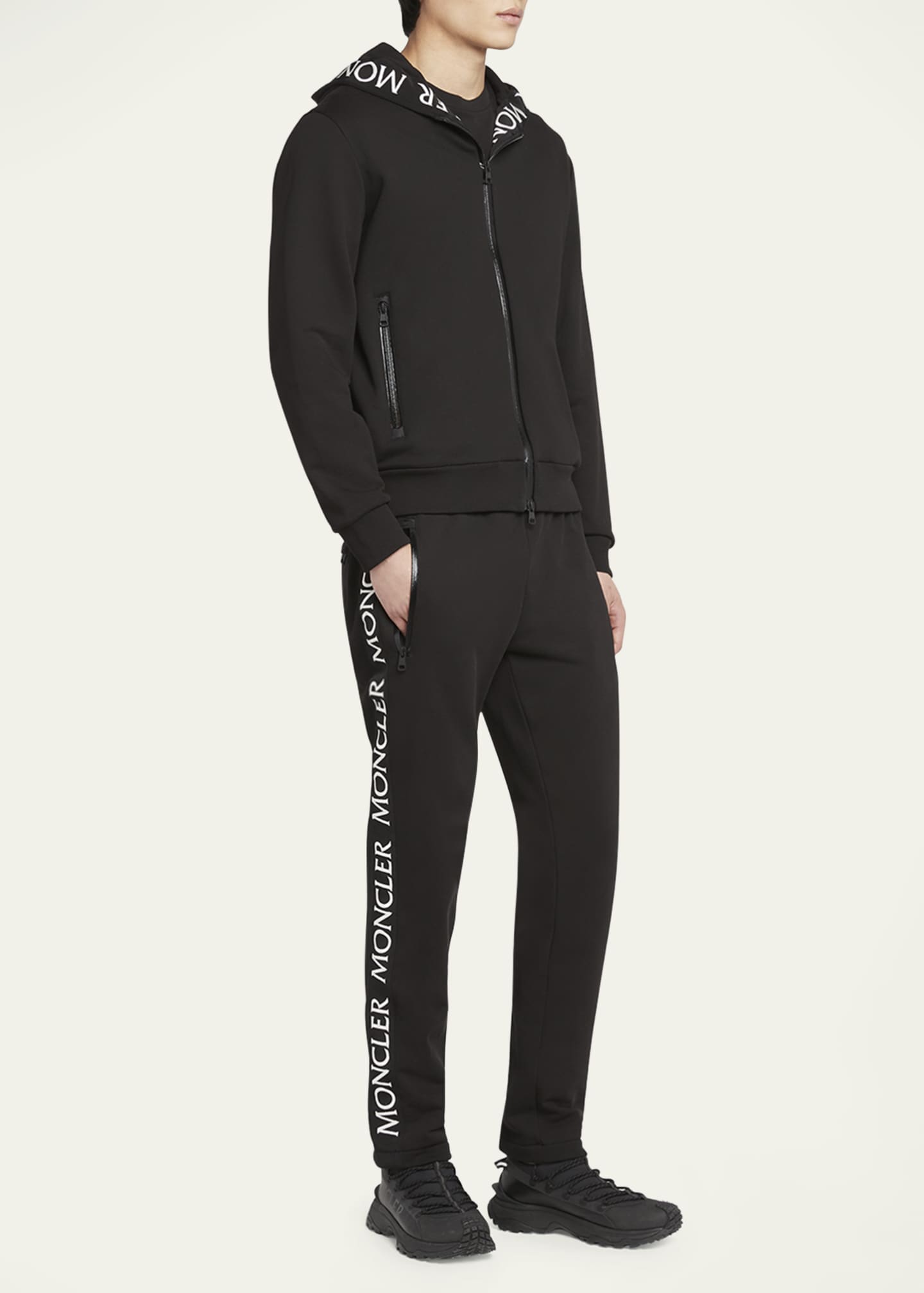 Moncler Men's Zip-Up Hoodie Image 2 of 5