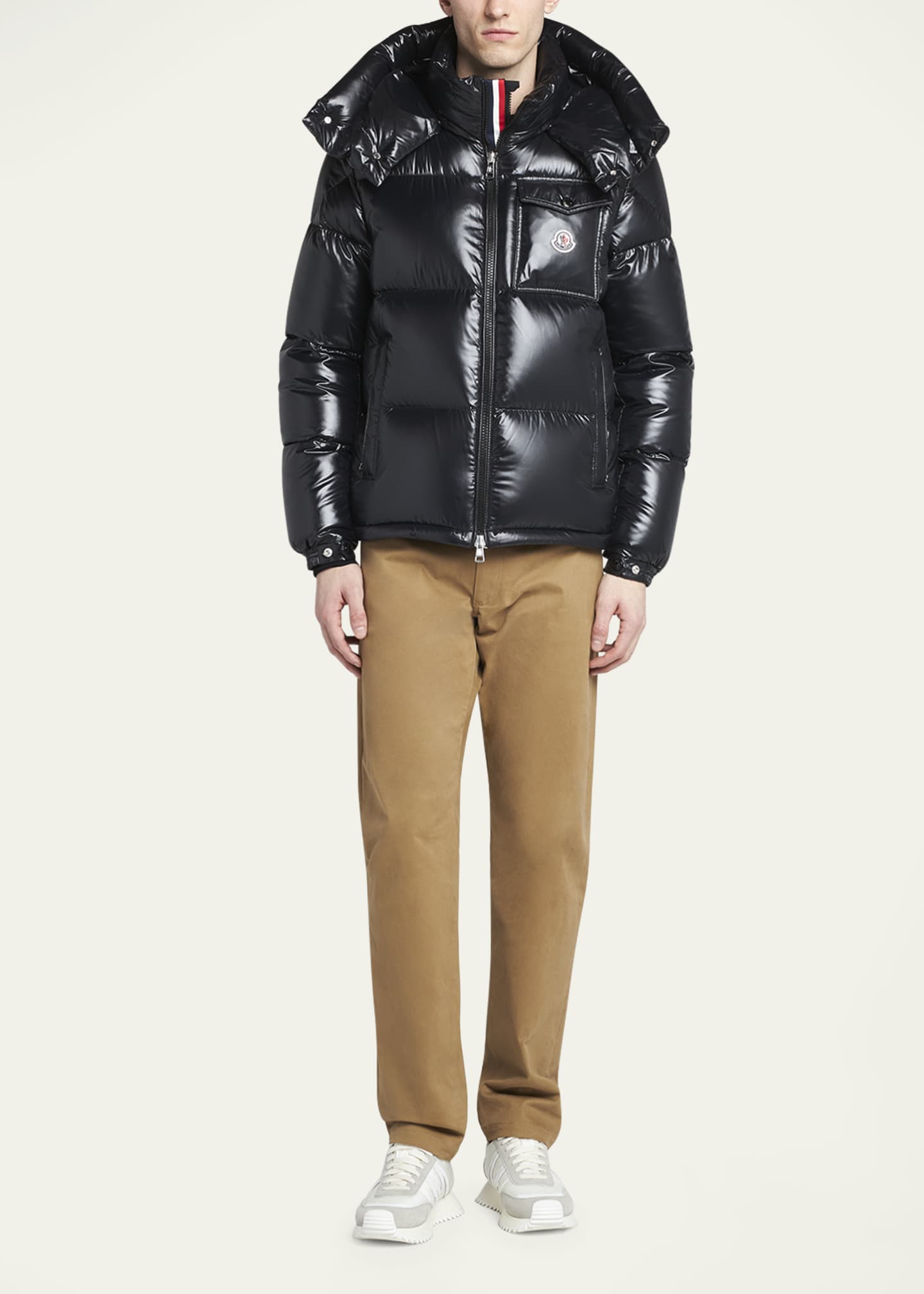 Moncler Men's Montbeliard Short Down Jacket Image 2 of 5