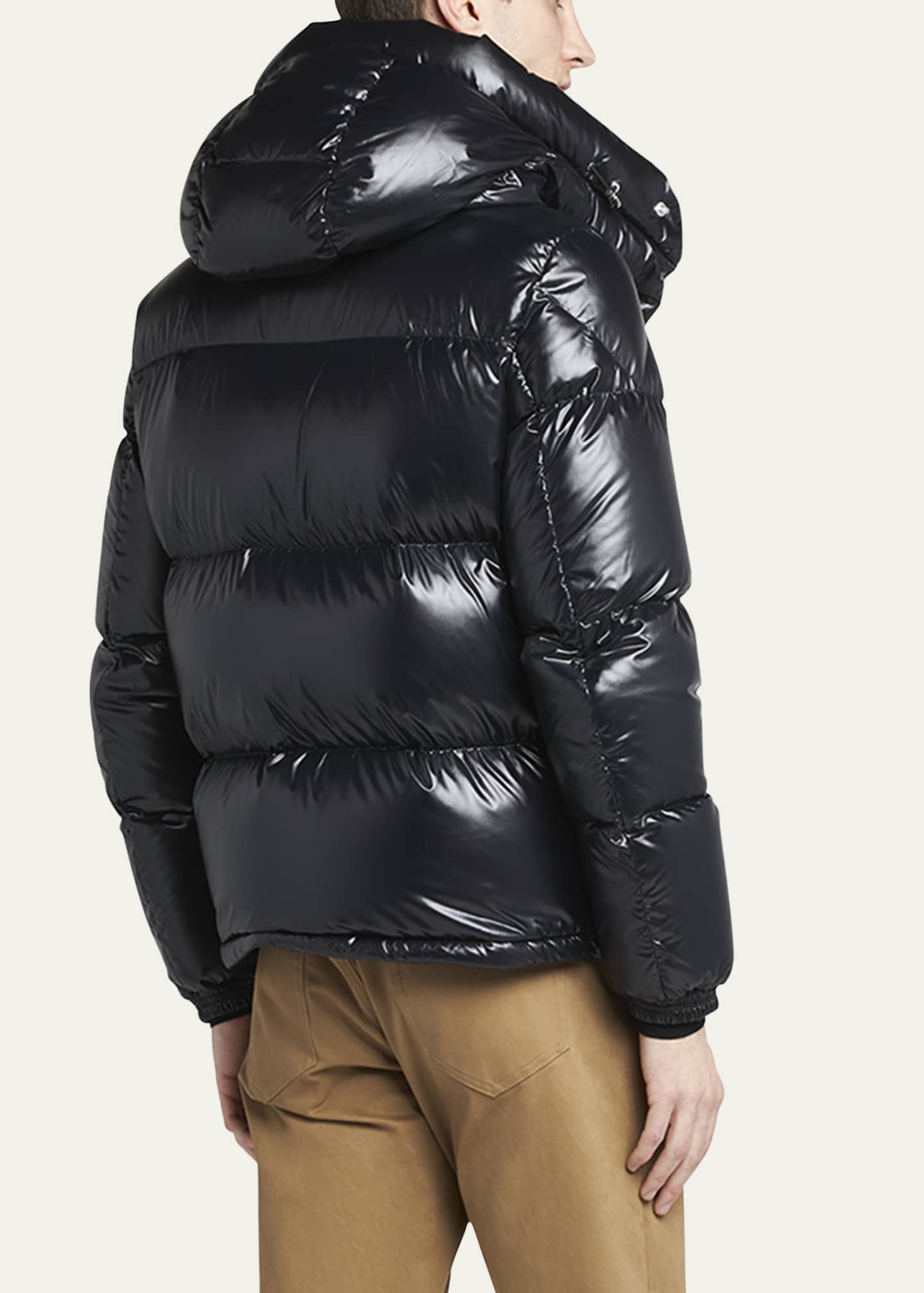 Moncler Men's Montbeliard Short Down Jacket Image 3 of 5