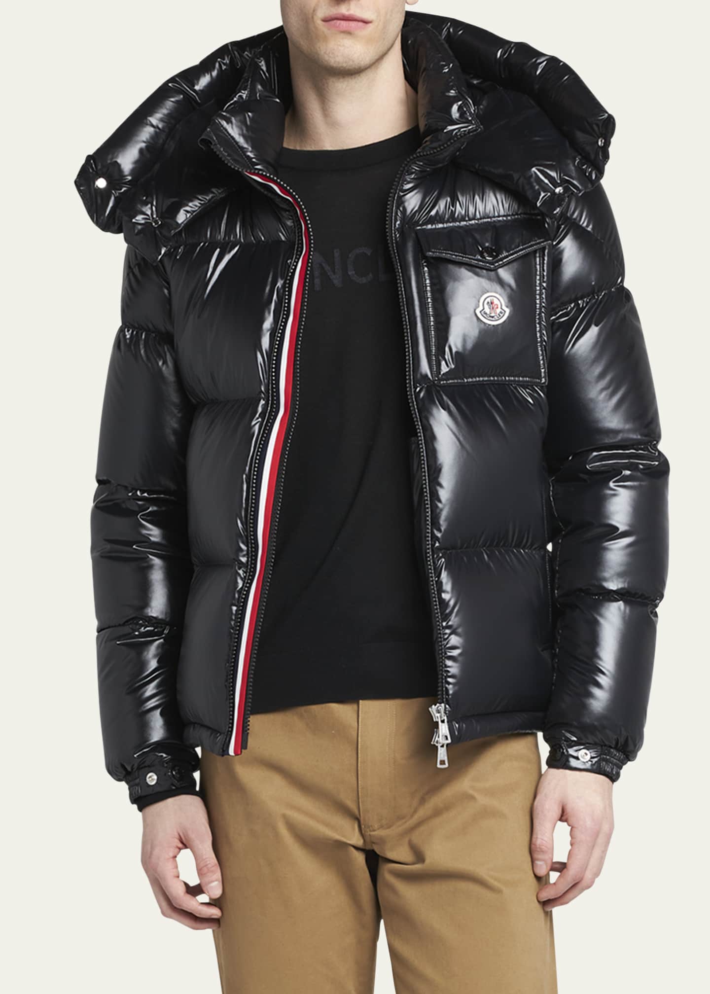Moncler Men's Montbeliard Short Down Jacket Image 4 of 5