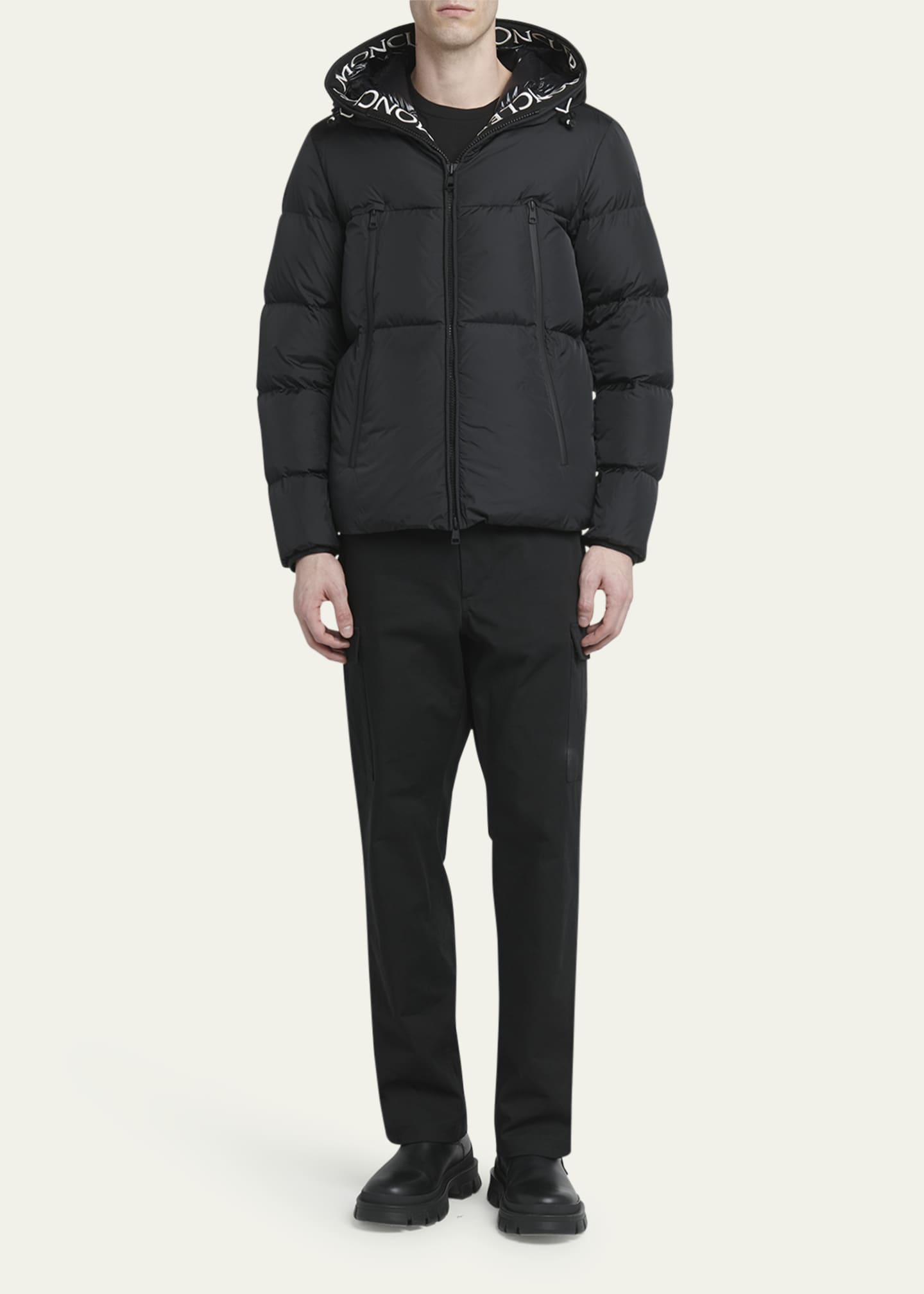 Moncler Men's Montcla Short Down Jacket Image 2 of 5