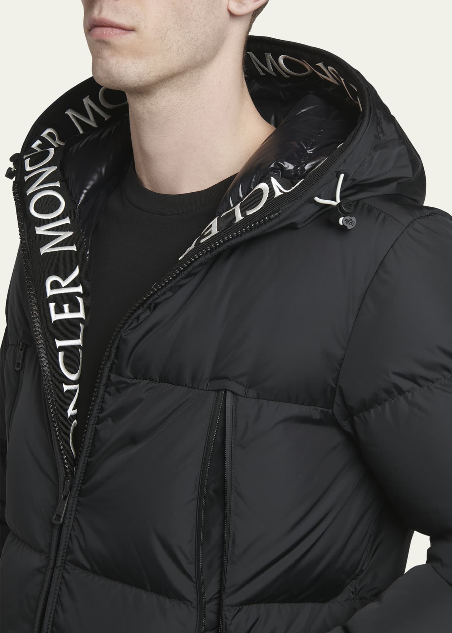Moncler Men's Montcla Short Down Jacket Image 5 of 5