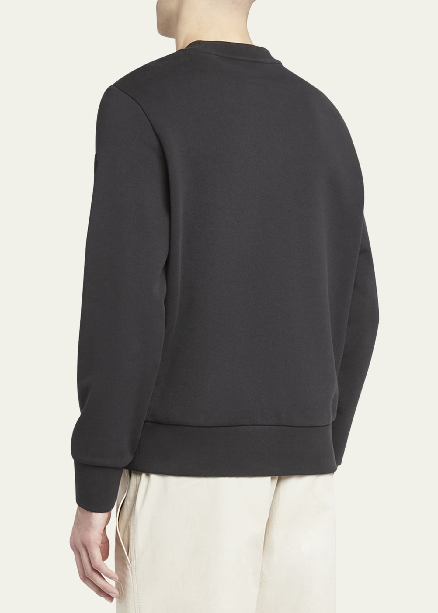 Moncler Men's Logo Graphic Sweatshirt Image 3 of 5