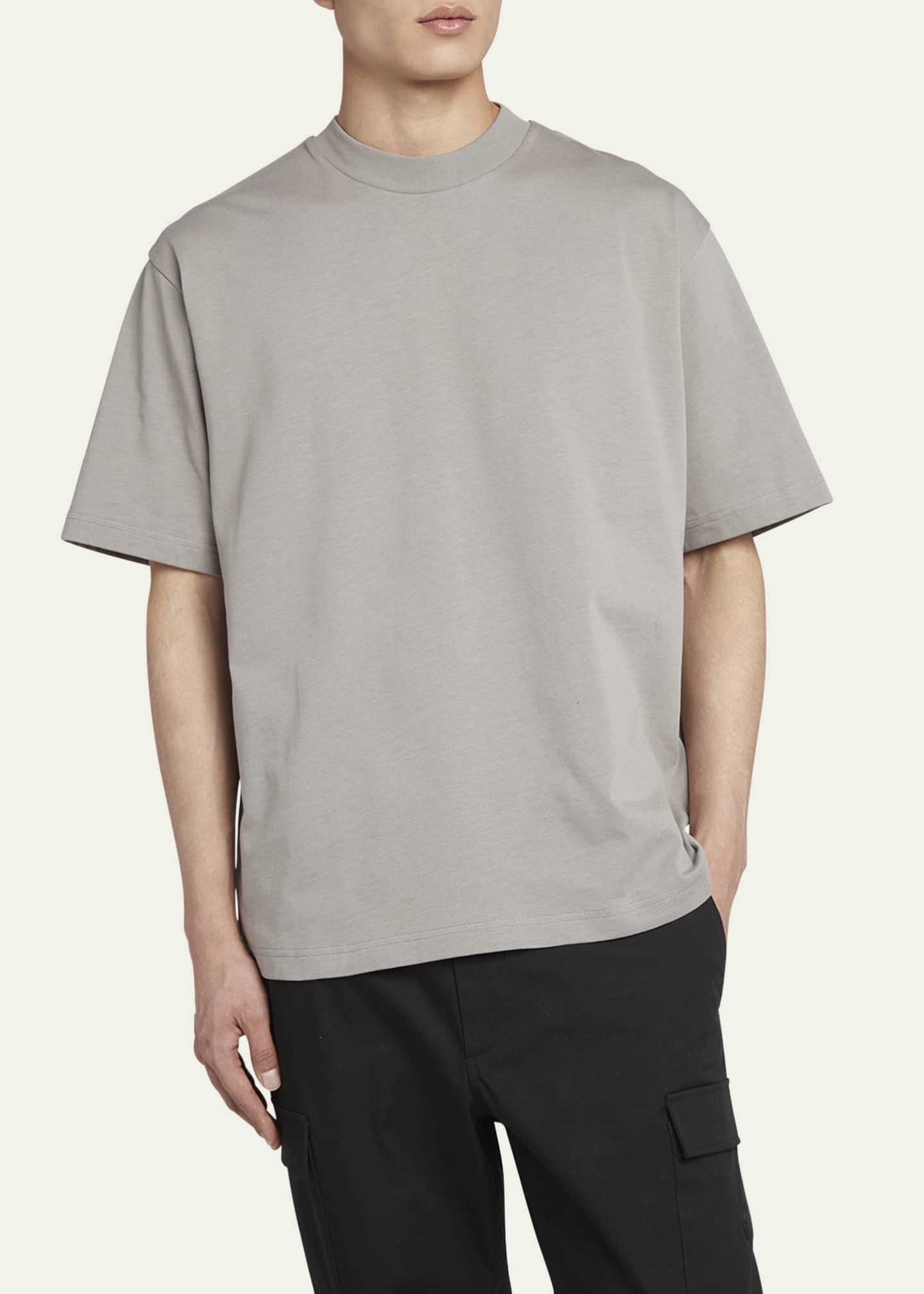Moncler Men's Logo Short-Sleeve T-Shirt Image 4 of 5