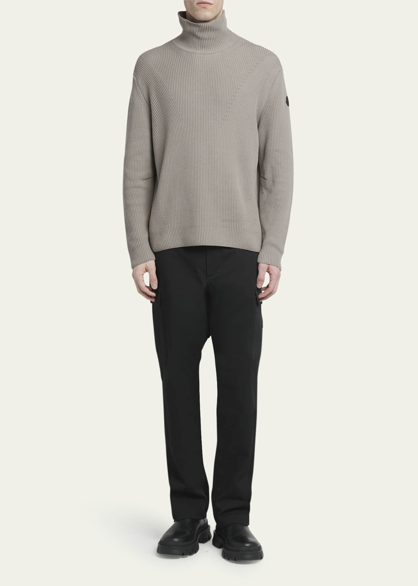 Moncler Men's Cotton Turtleneck Sweater Image 2 of 5