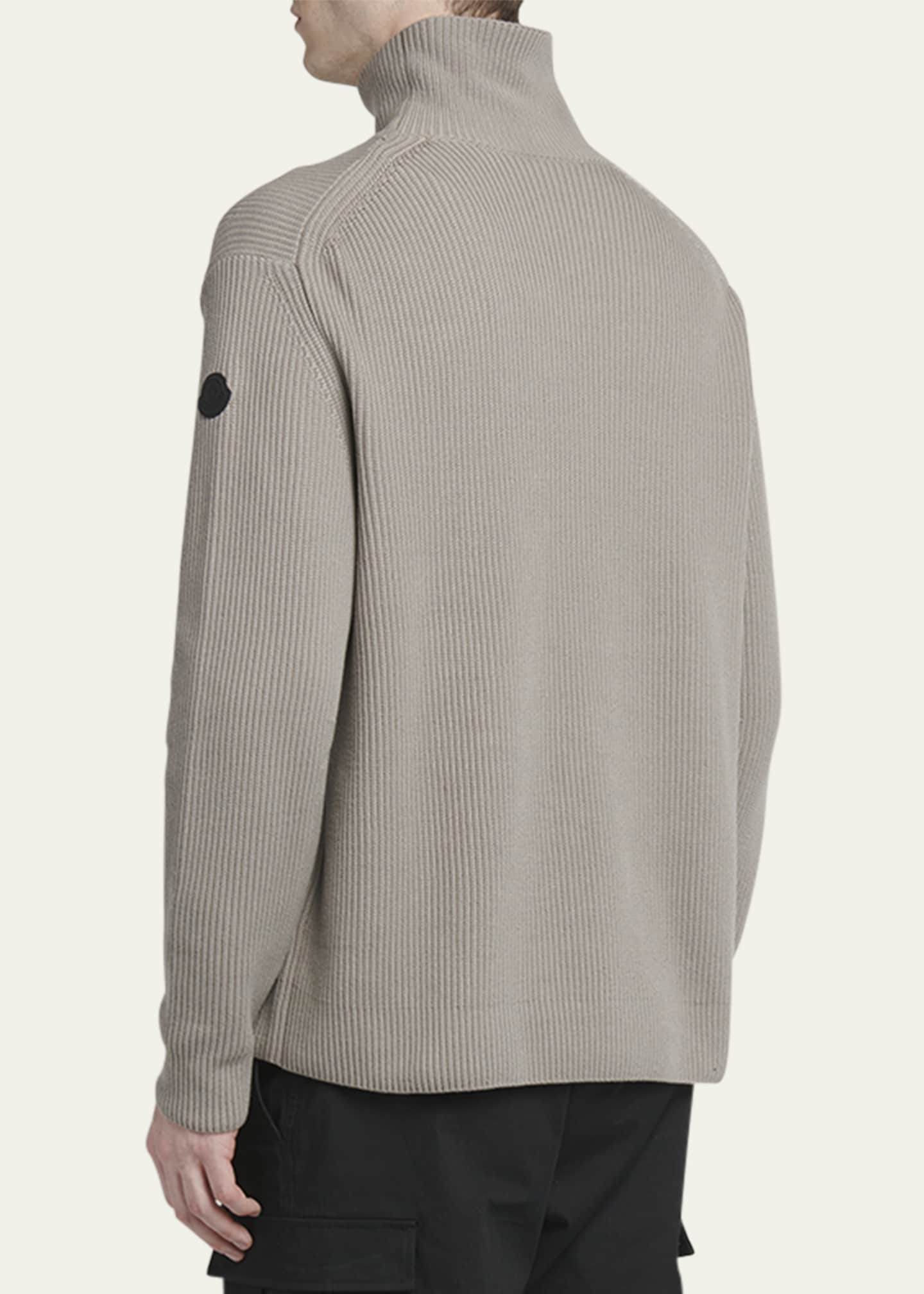Moncler Men's Cotton Turtleneck Sweater Image 3 of 5